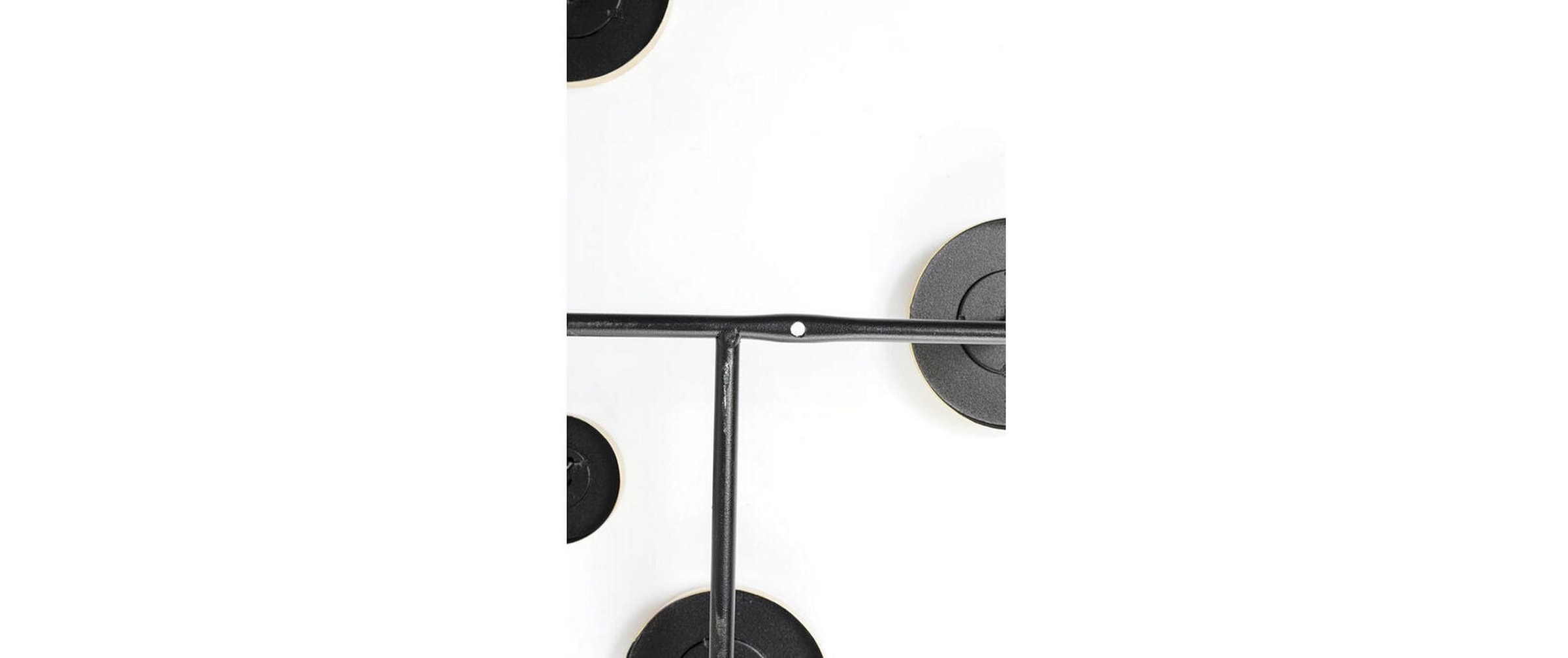 Kare Design Garderobenleiste »Art Circles Goldfarben/Schwarz«