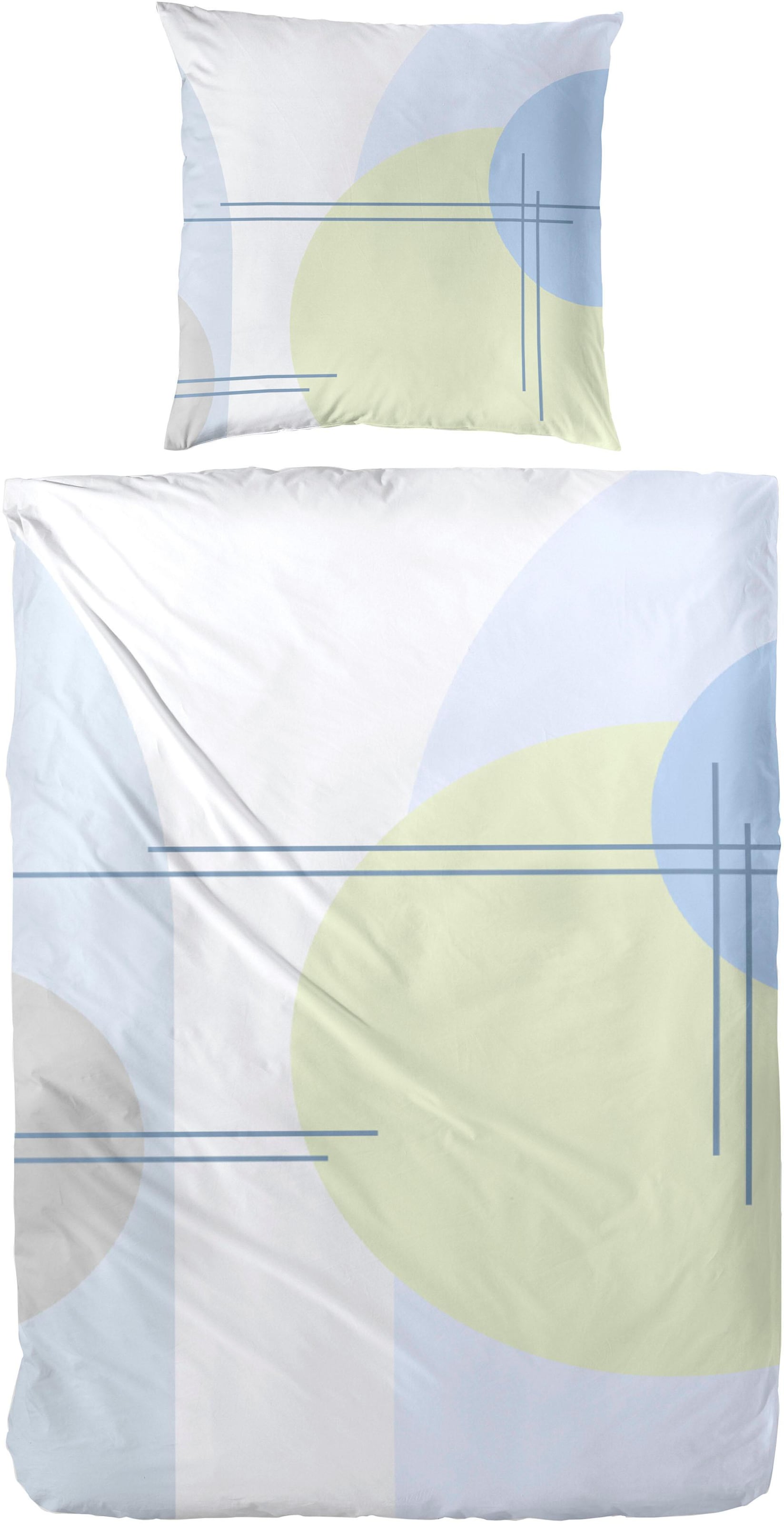 Image of Primera Bettwäsche "Bauhaus" 2 Stk. mit Grafikprint