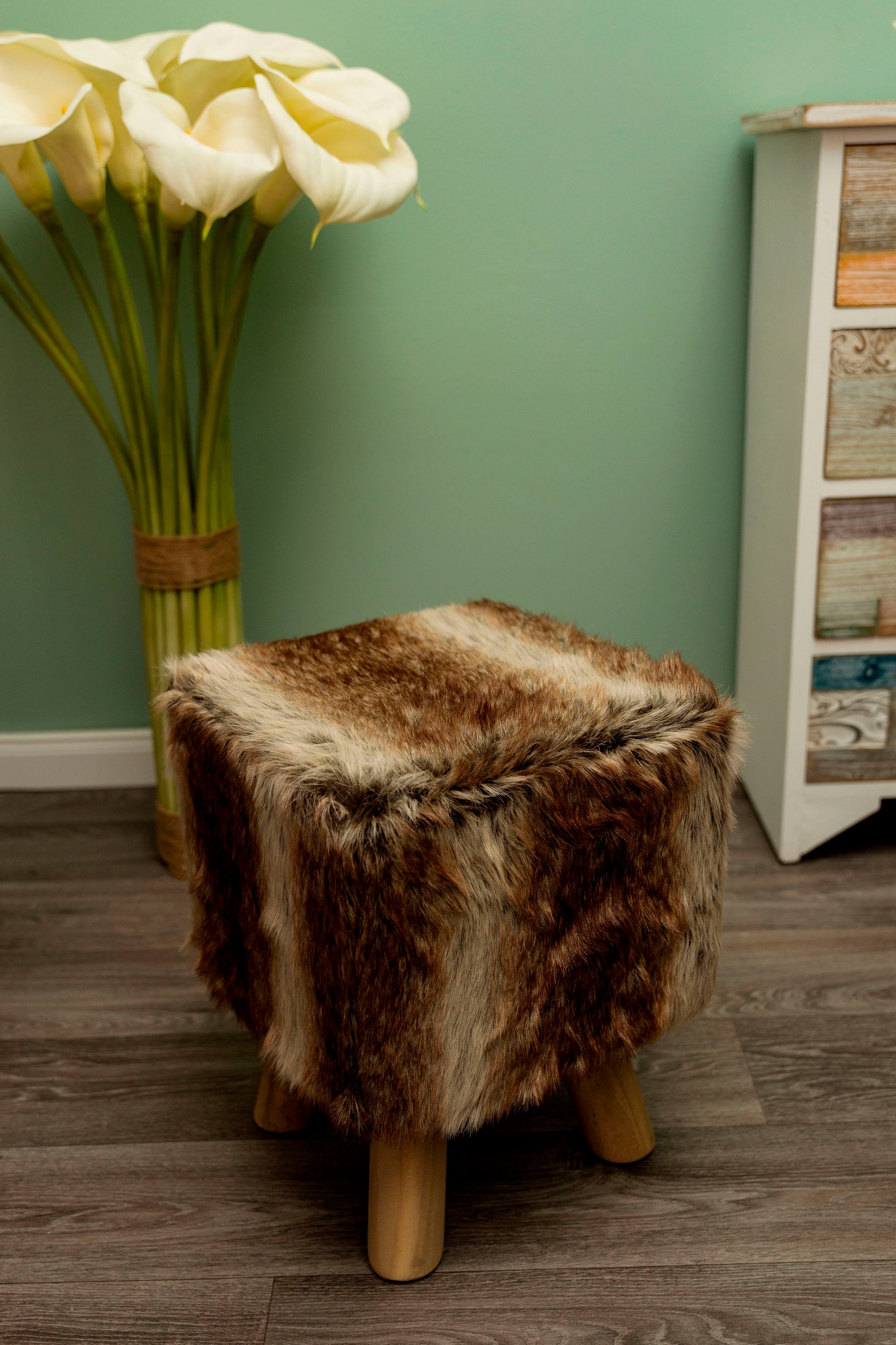 Image of my Flair Hocker, Fell bei Ackermann Versand Schweiz