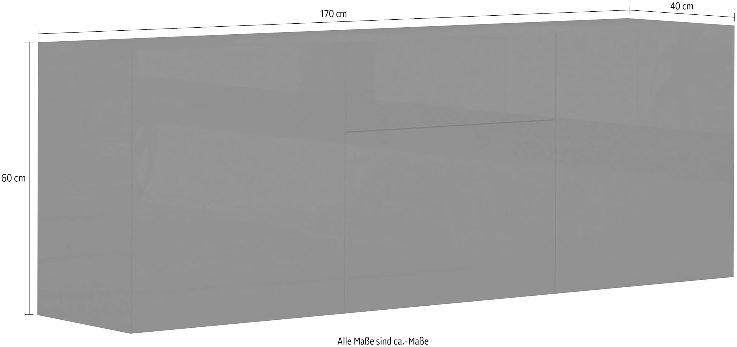 INOSIGN Sideboard »Metis« Breite 170 cm