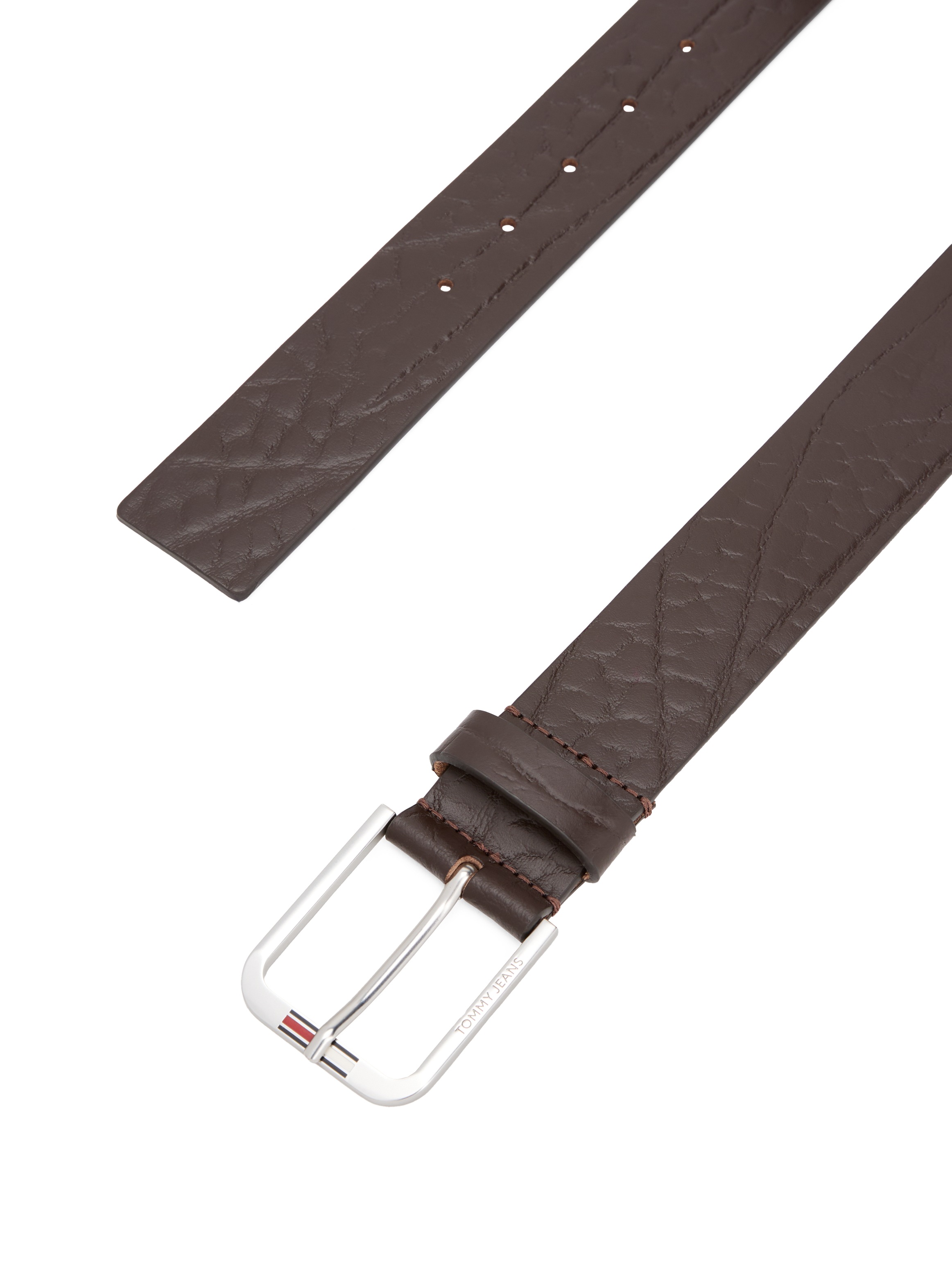 Tommy Jeans Ledergürtel »TJM AUSTIN 4.0«, Grössenverstellbar