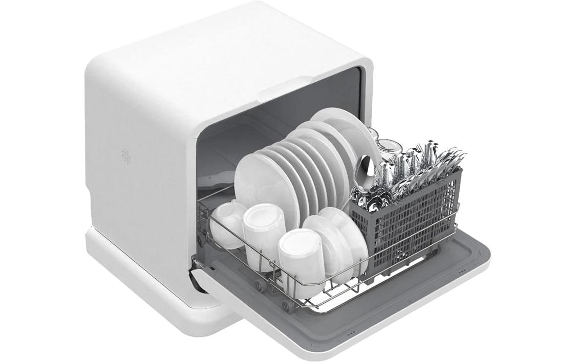   Lave-vaisselle de table »GS6207D-T« 3 pièces Massgedecke Kompakter Geschirrspüler mit 5 Programmen