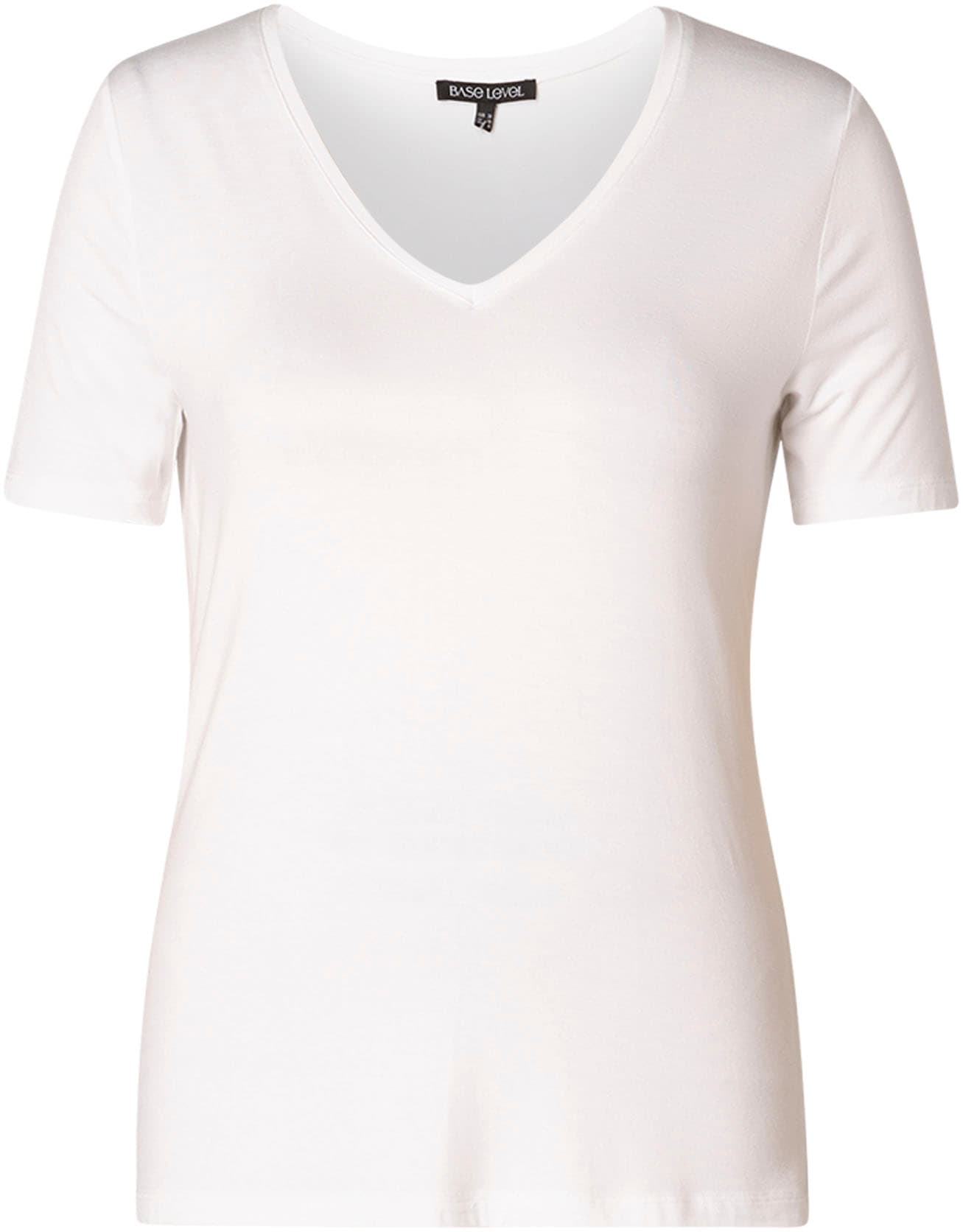 Base Level T-Shirt »Yanic«, mit V-Ausschnitt