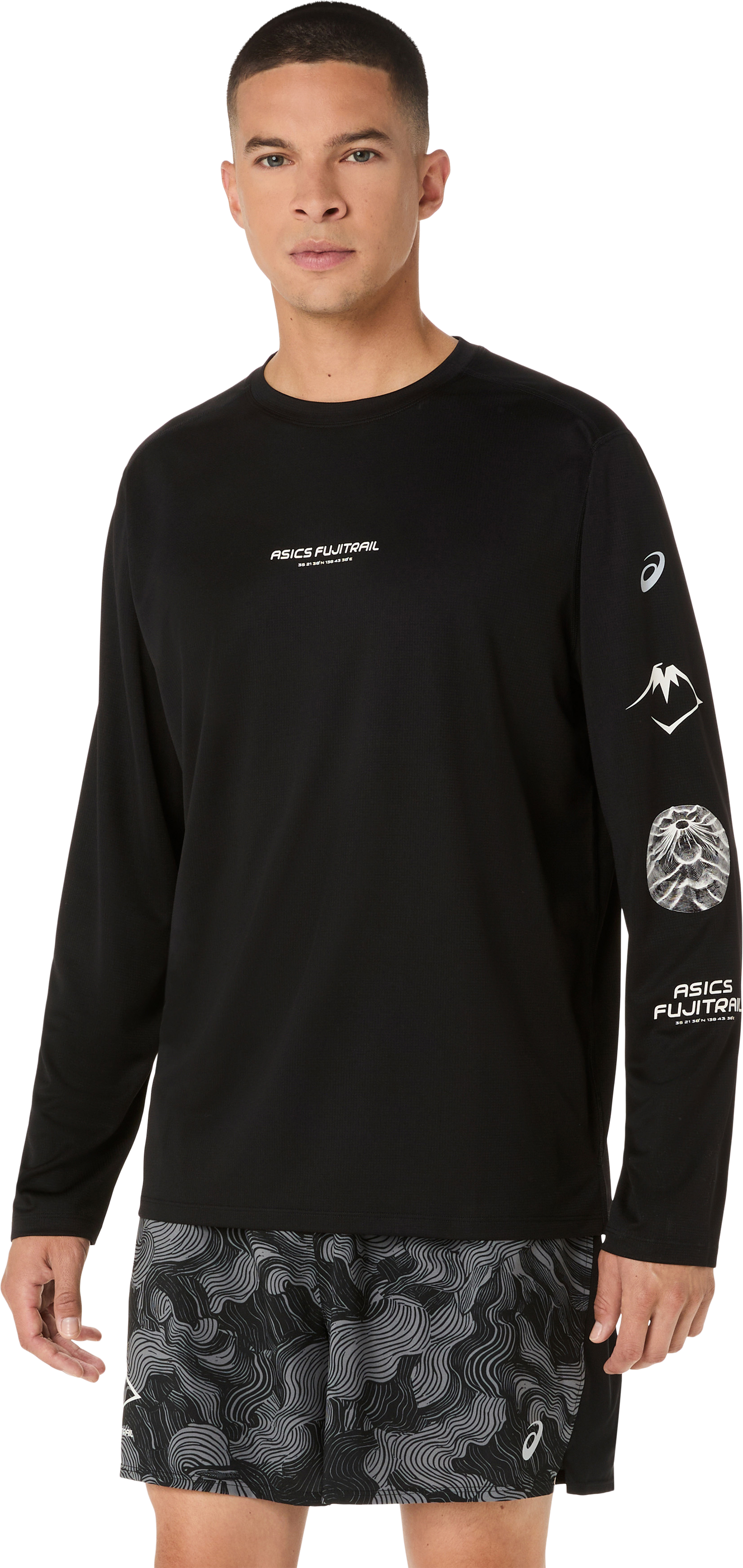 Image of Asics Laufshirt "FUJITRAIL LOGO LS TOP"