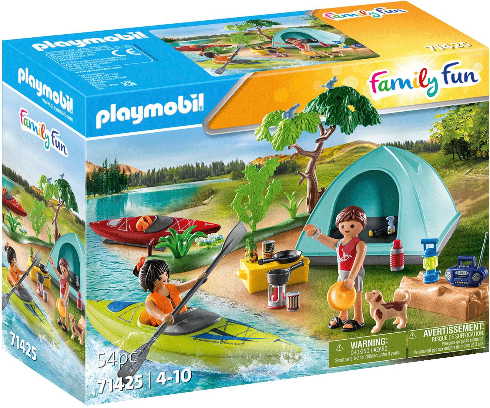 Konstruktions-Spielset »Zelten (71425), Family & Fun«, (54 St.)