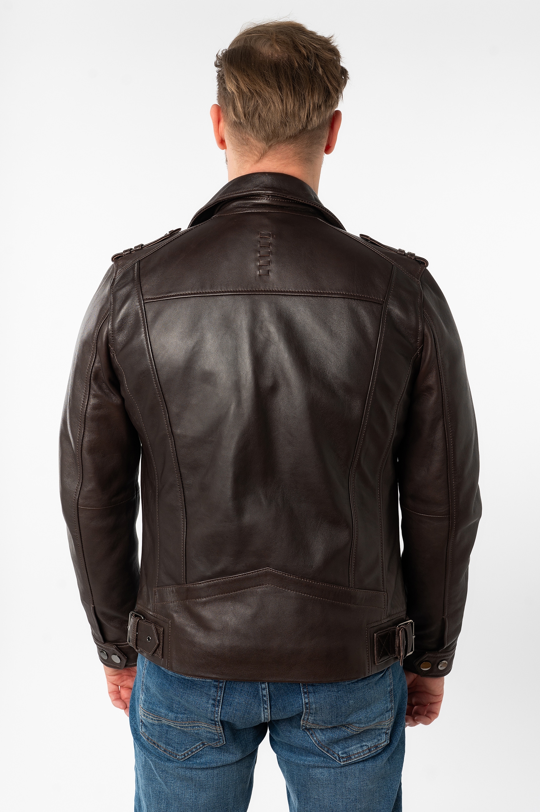 Mauritius Lederjacke »MMRibano SF«, mit Reverskragen