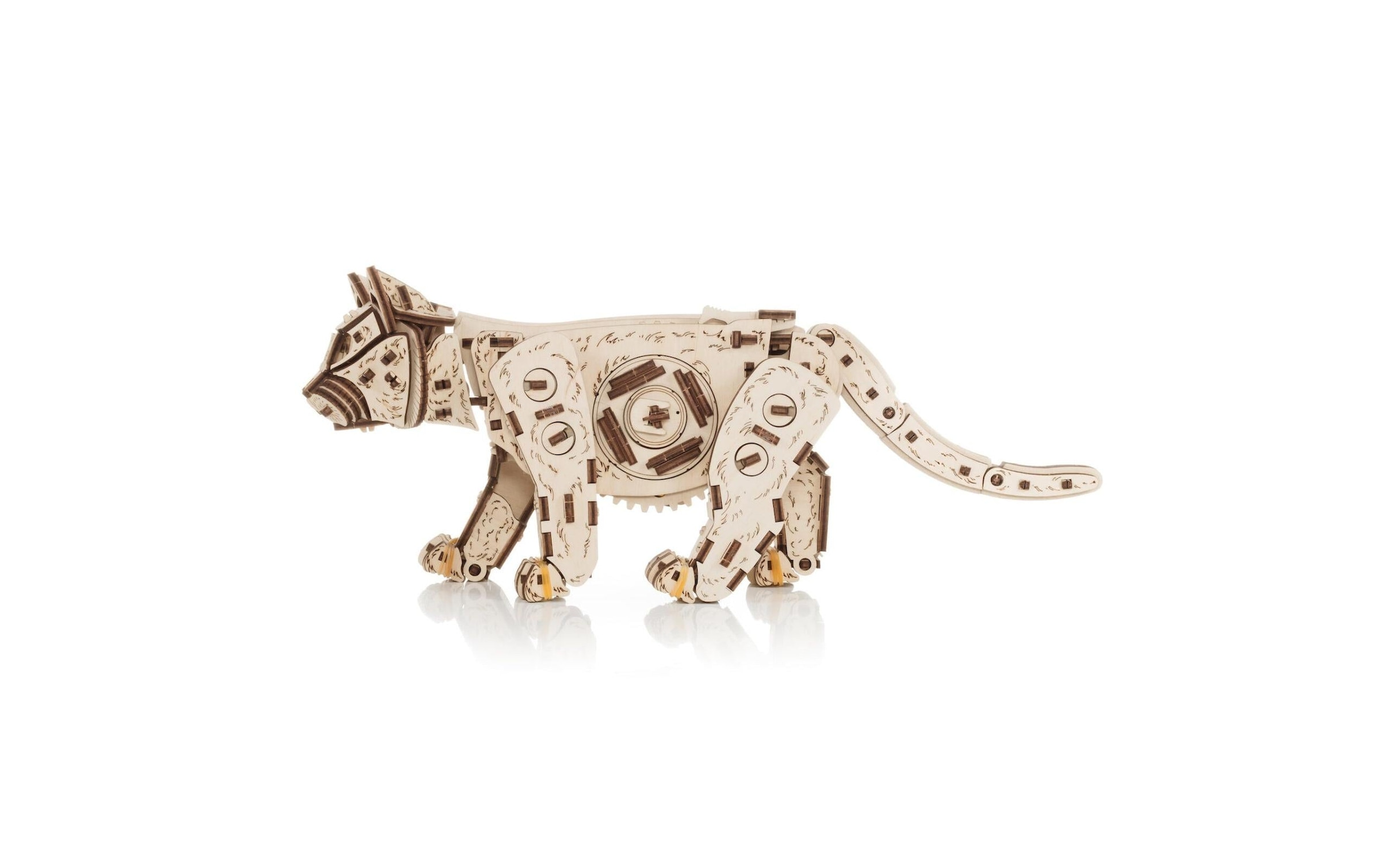   Modellbausatz »Eco-Wood-Art Kätzchen« 236 Stk. tlg.