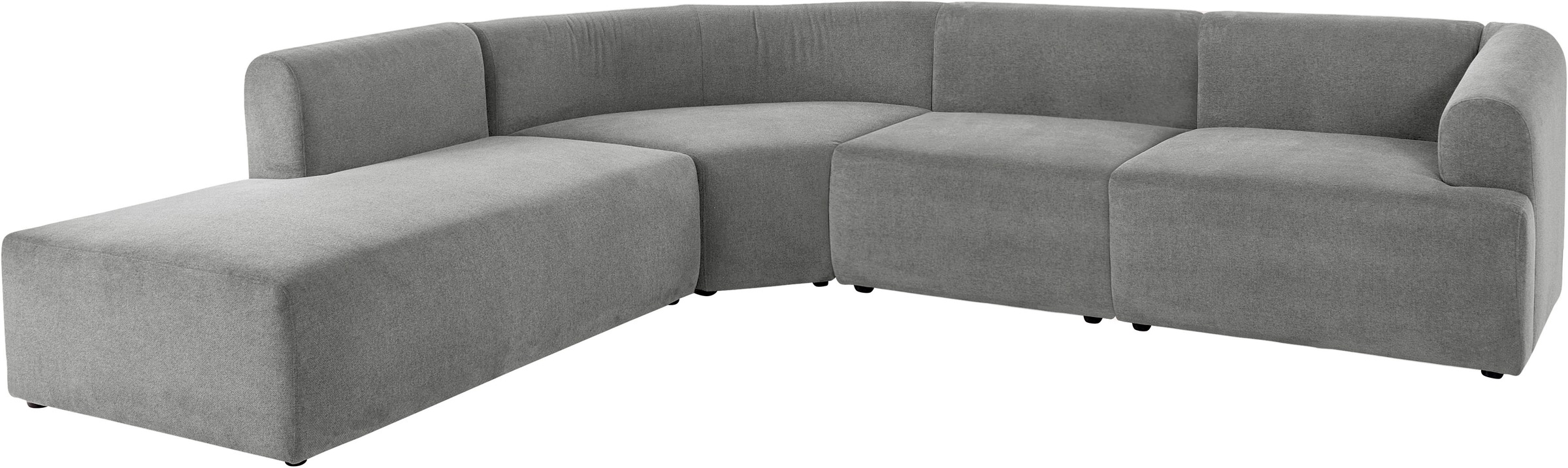 LeGer Home by Lena Gercke Canapé d'angle »LYZA L-Form links/rechts, Modularsofa "XL", Masse B/T/H: 287/267/74 cm« aus 4 Modulen, zusammen oder einzeln stellbar