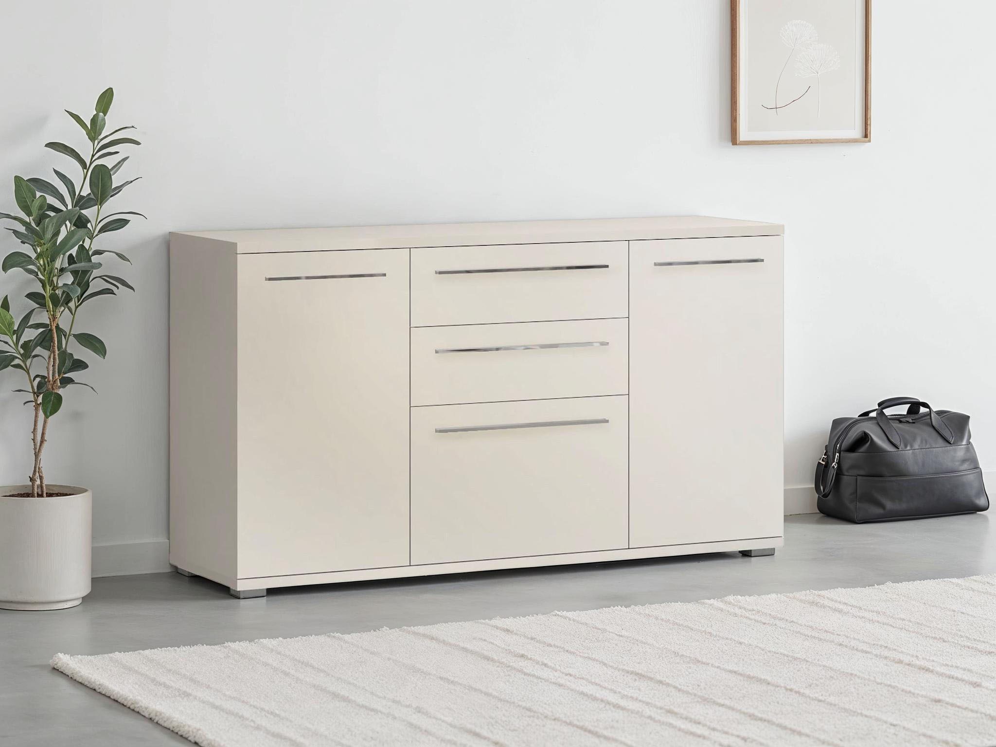 Image of GOODproduct Kommode "Piano" (H/B/T): 64,6/180/45,2cm, UV lackiert, Soft-Close Funktion
