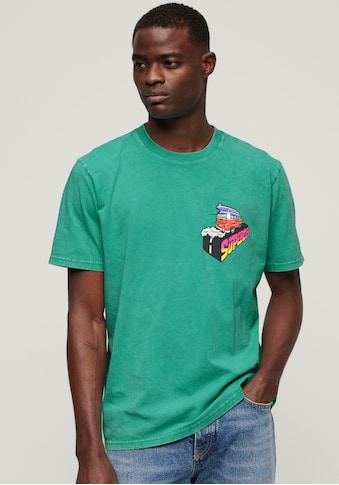 Print-Shirt »SD-NEON TRAVEL CHEST LOOSE TEE«