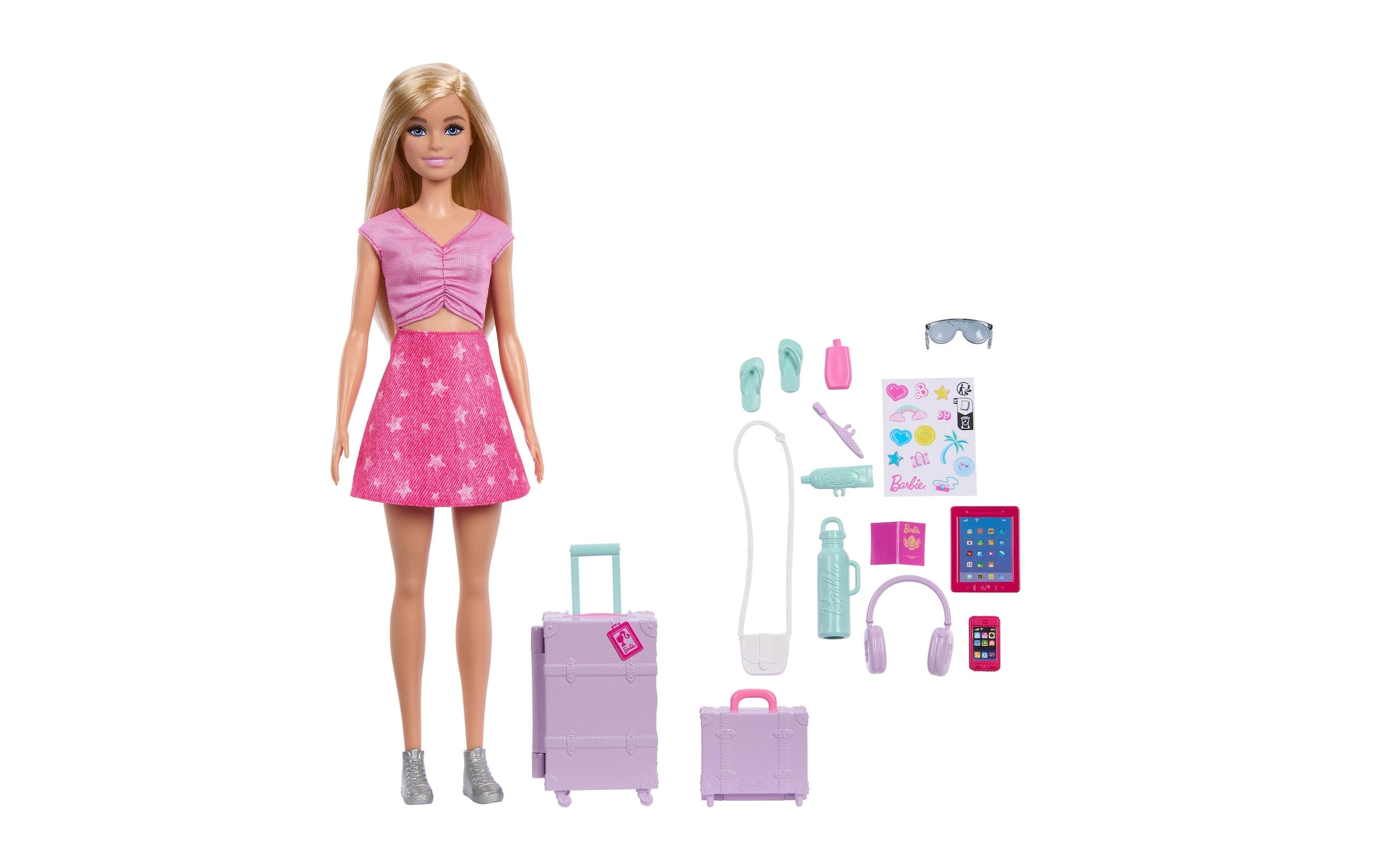 Barbie Anziehpuppe »Barbie Family & Friends, Reise Abenteuer Malibu«