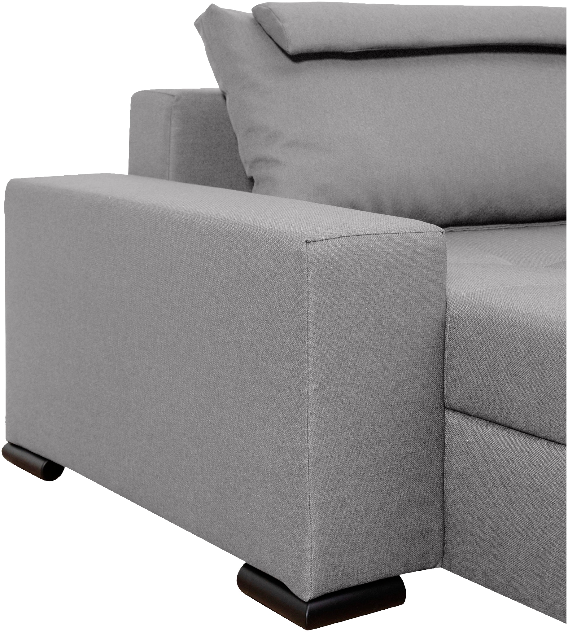 COLLECTION AB Paysage de salon »Josy XXXL-Relax U-Form, B: 352 cm« mit Bettfunktion, Bettkasten & 2 Nackenkissen, Federkern