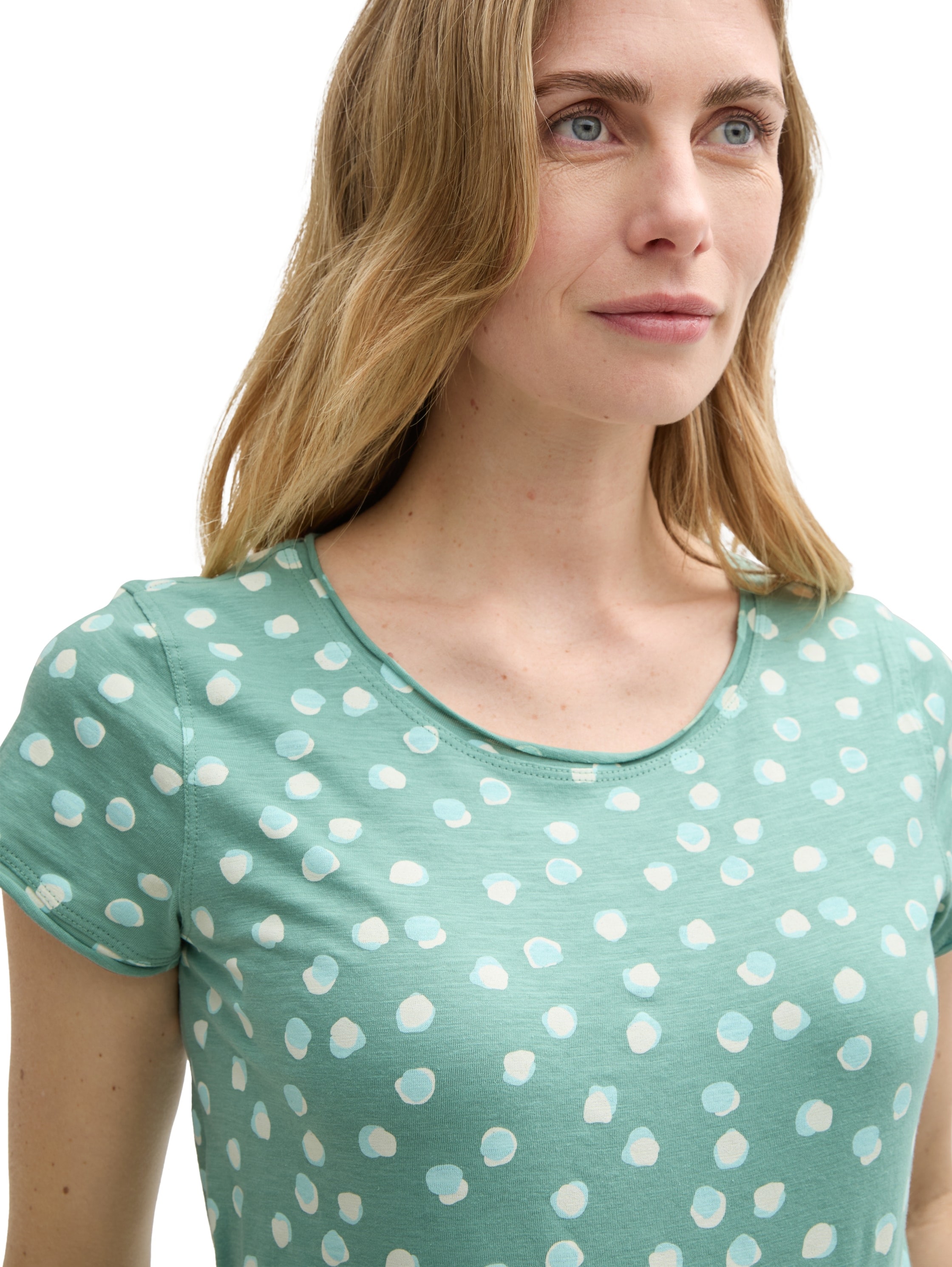TOM TAILOR T-Shirt, mit All-Over Print