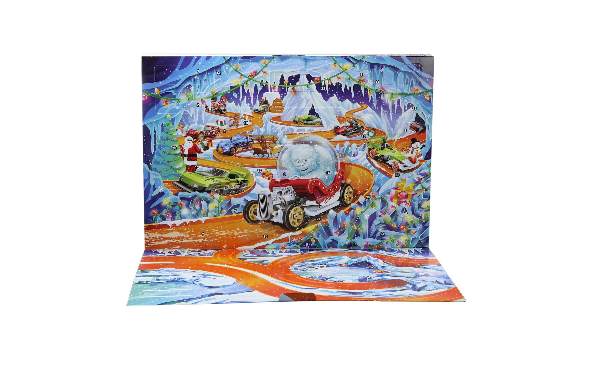 Hot Wheels Jouet calendrier de l'Avent »Adventskalender 2026 im Massstab 1:64«