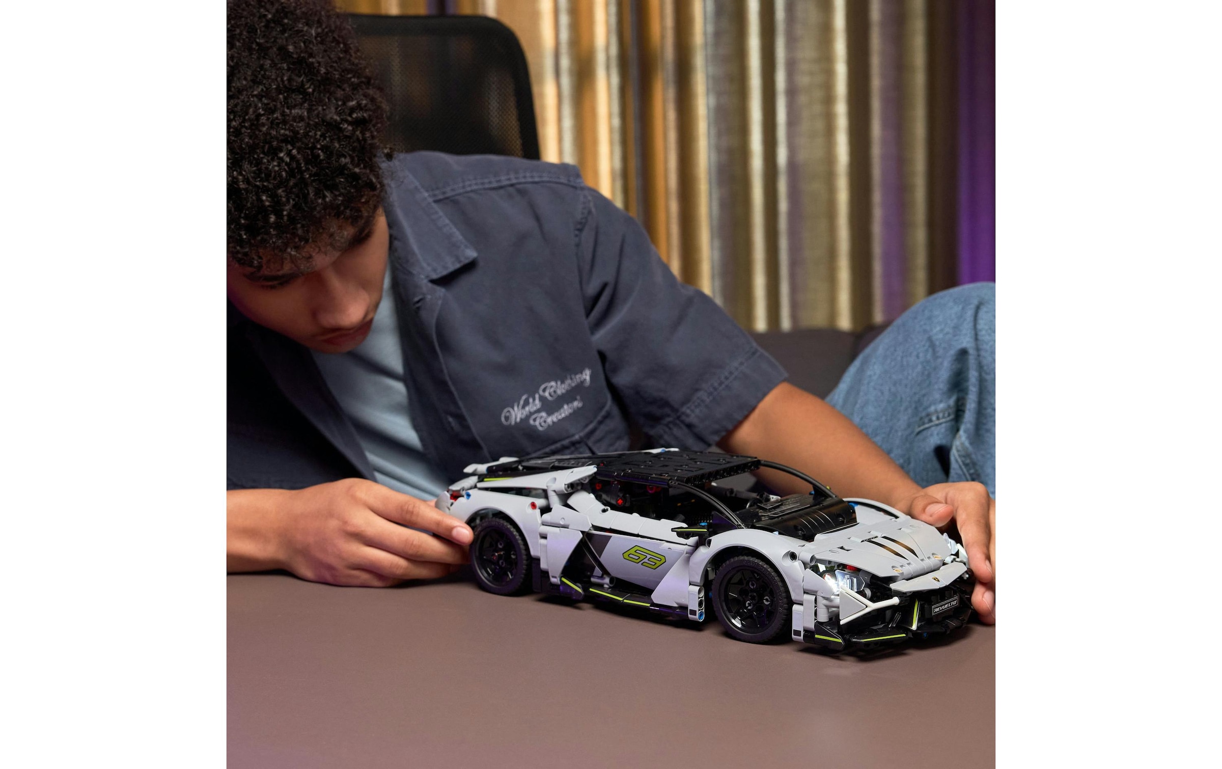 LEGO® Spielbausteine »LEGO® Technic Lamborghini Revuelto Supersportwagen 42214«, (1135 St.)