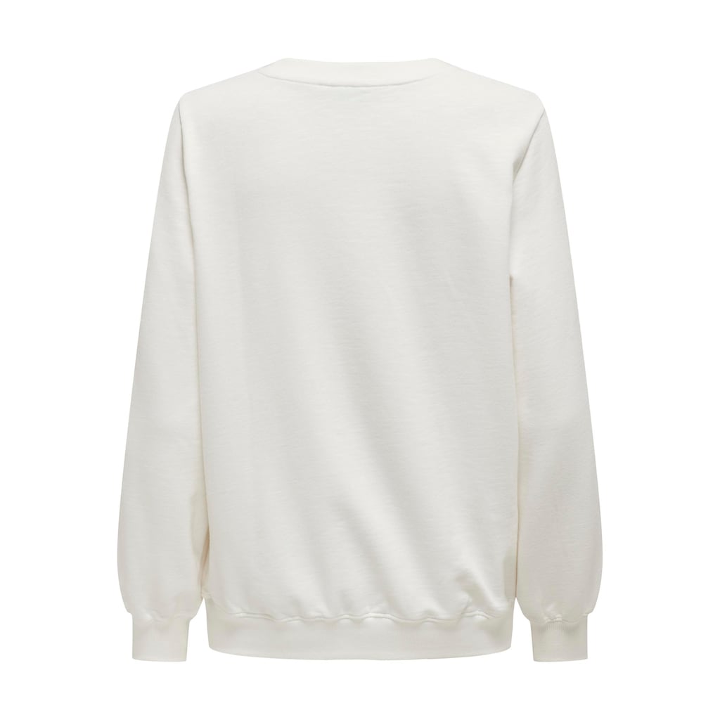 ONLY Sweater »ONLJULIA L/S TENNIS O-NECK BOX UB SWT«