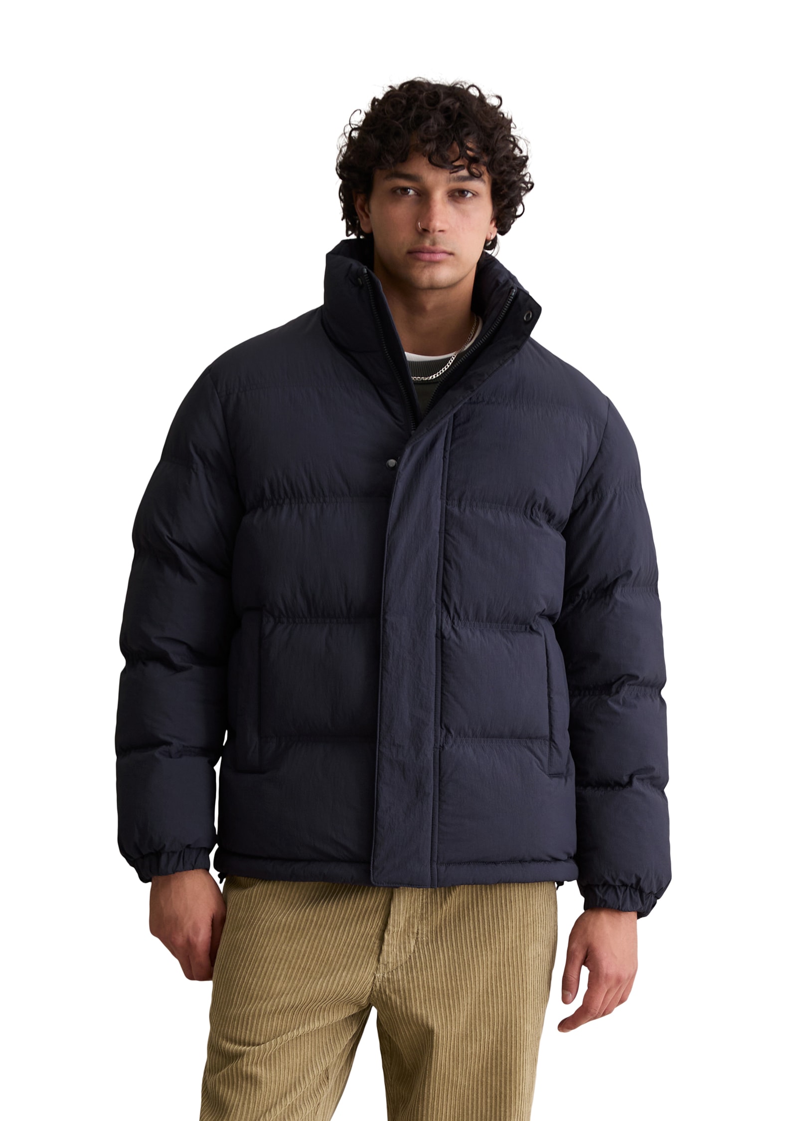 Image of Marc OPolo DENIM Steppjacke Stehkragen, regular fit, wasserabweisend, Winter