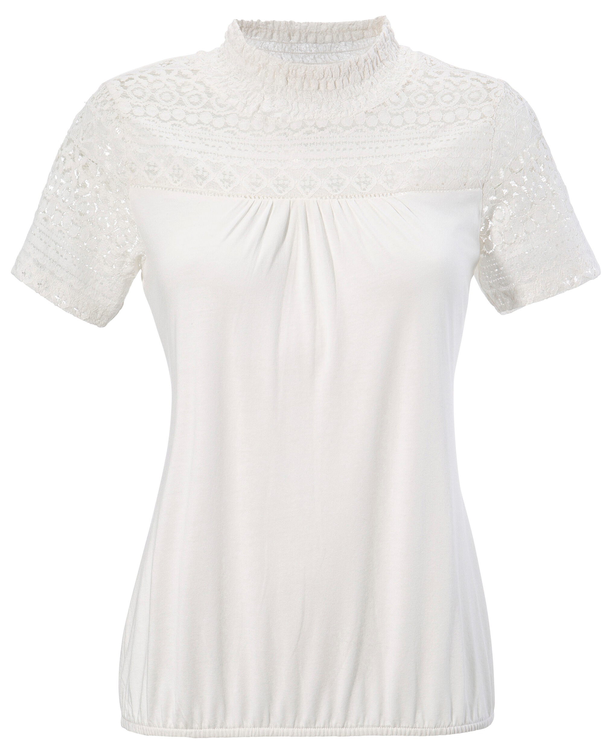 Image of Hangowear Trachtenshirt »Wedis«, Damen, mit besonderen Spitzenelementen bei Ackermann Versand Schweiz