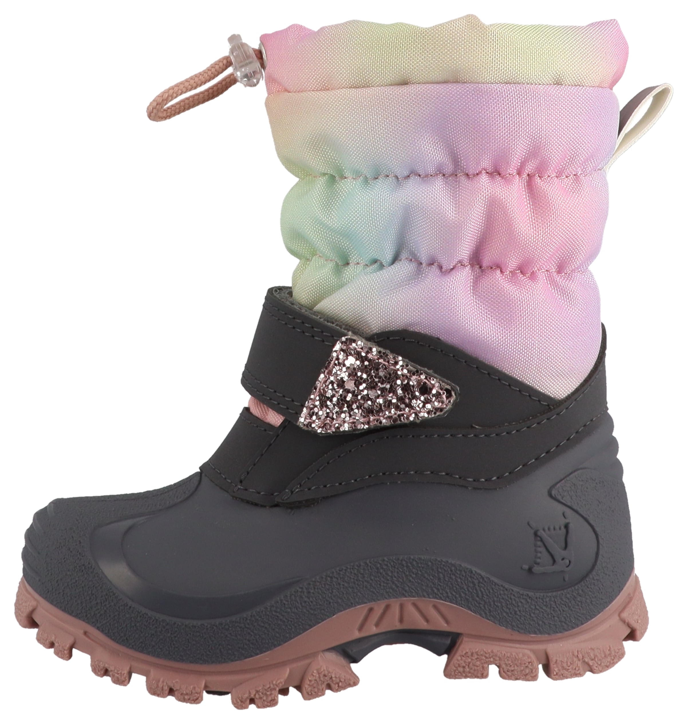 Lurchi Snowboots »Fanty«  Winterboots mit buntem Schaft, Grössenschablone zum Download