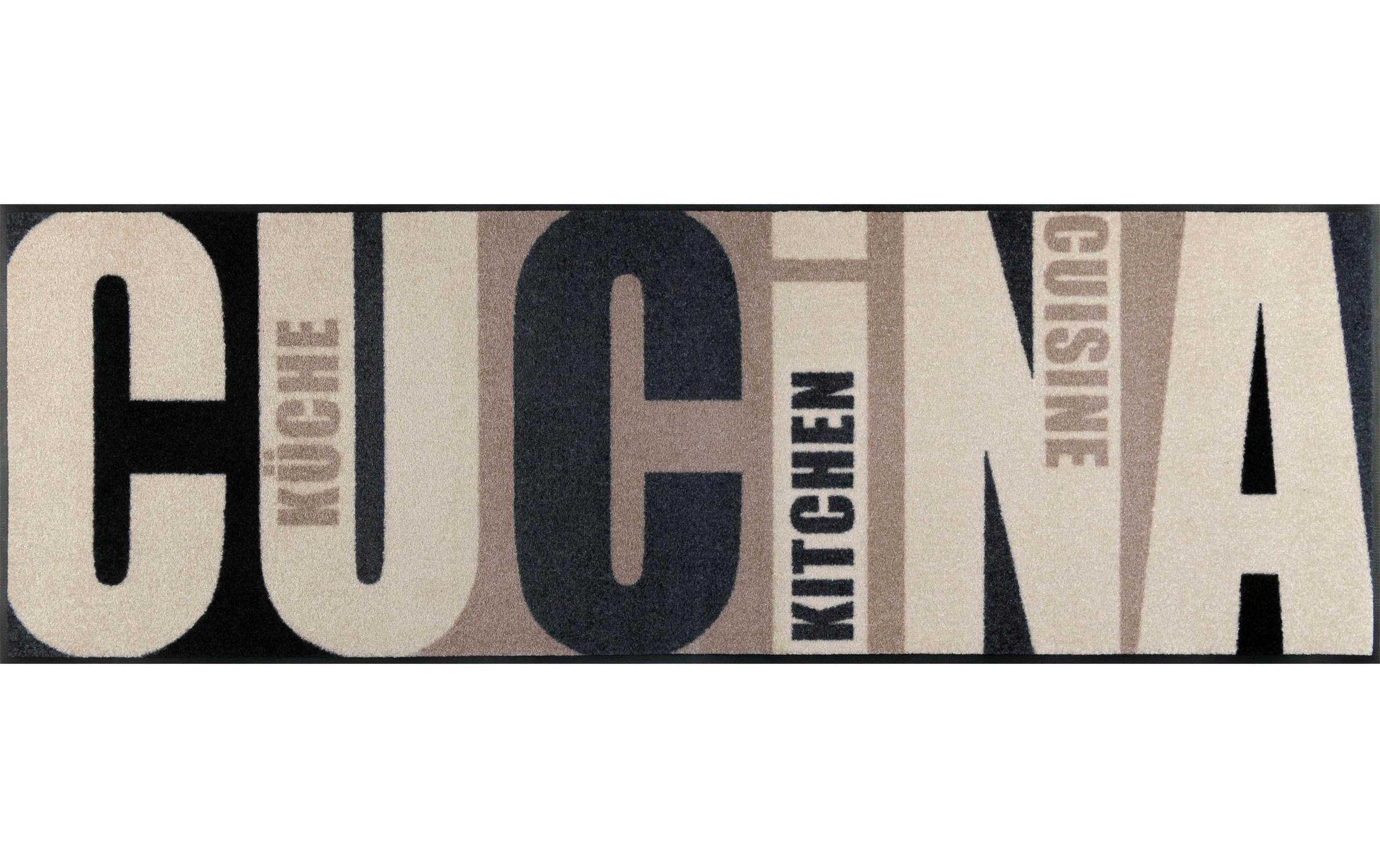 Image of wash+dry by Kleen-Tex Fussmatte »Cucina pura 60«, quadratisch, - mm Höhe bei Ackermann Versand Schweiz