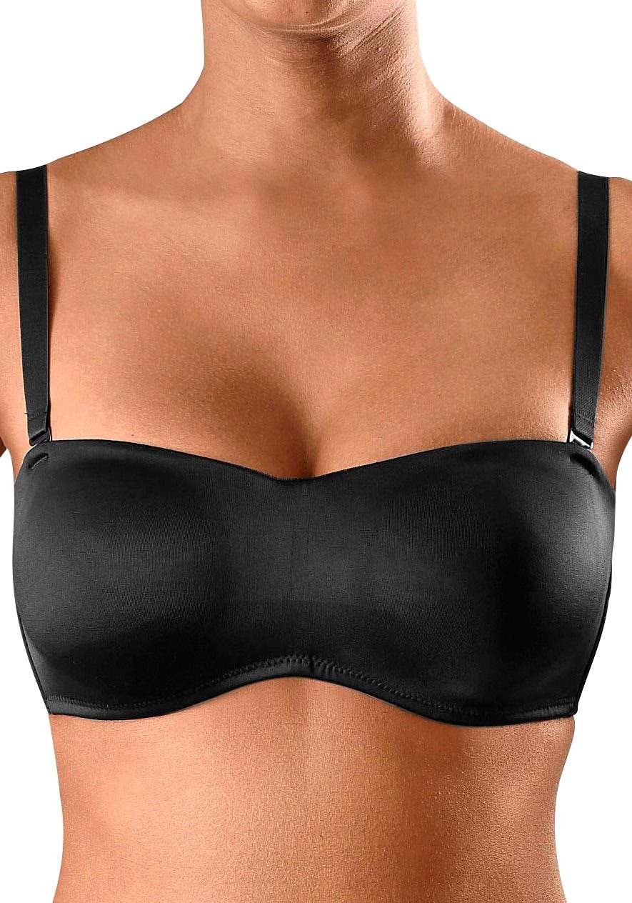 LASCANA T-Shirt-BH, mit weichen Cups und abnehmbaren Trägern, Basic Dessous