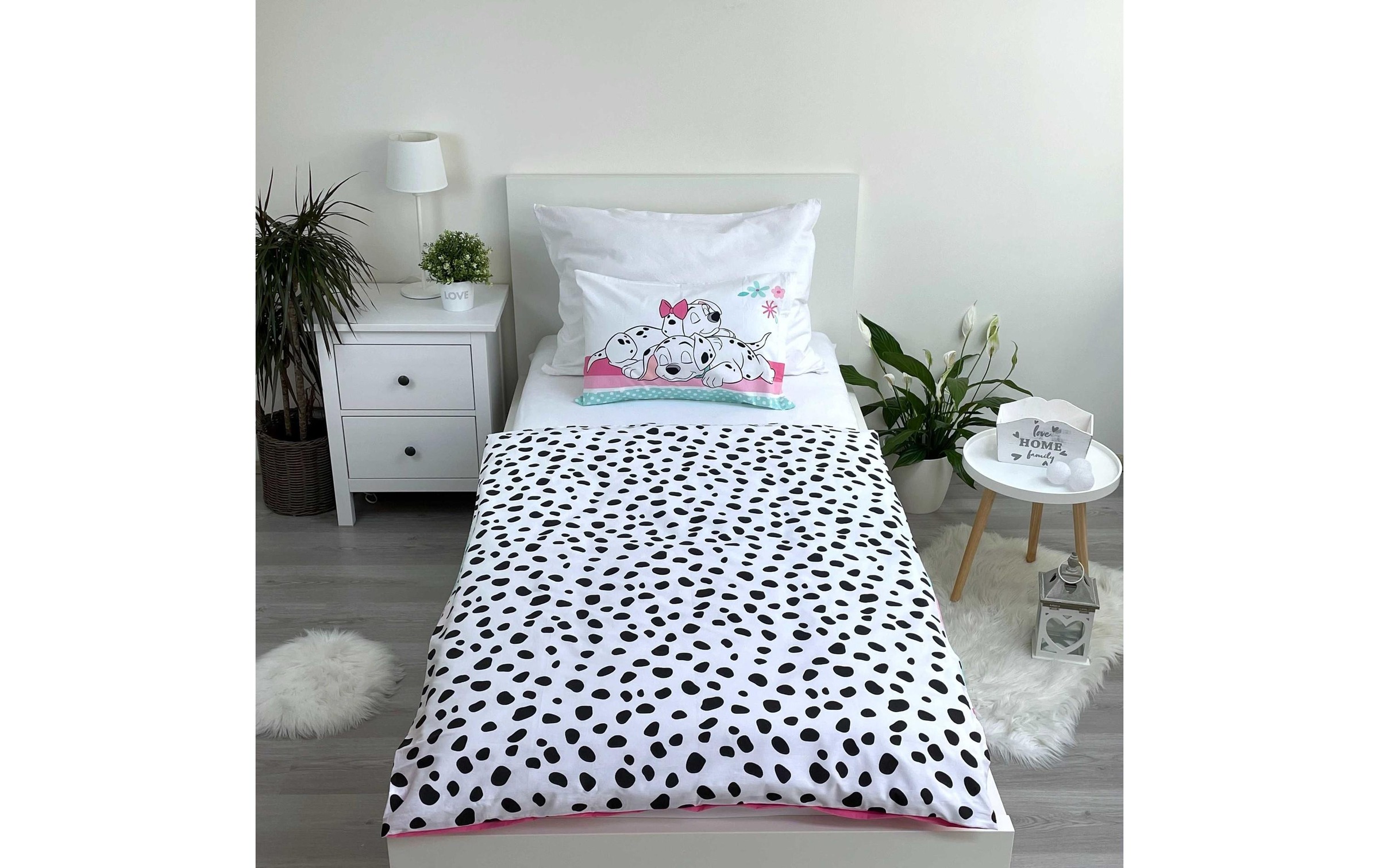 Kinderbettwäsche »Jerry Fabrics 101 Dalmatians 100 x 135 cm + 40 x 60 cm«