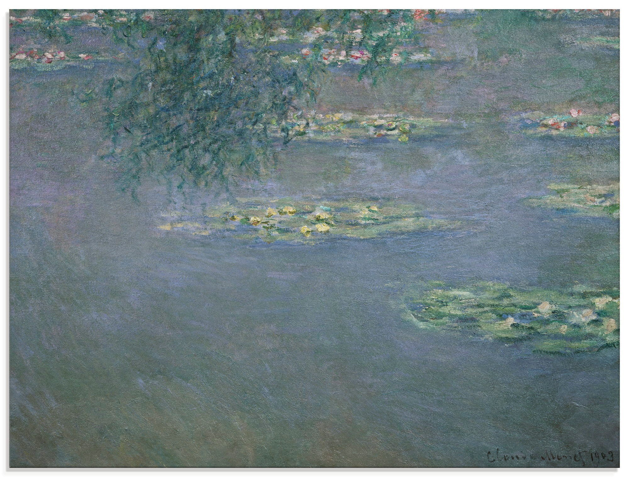 Image of Artland Glasbild »Seerosen. 1903.«, Blumen, (1 St.) bei Ackermann Versand Schweiz