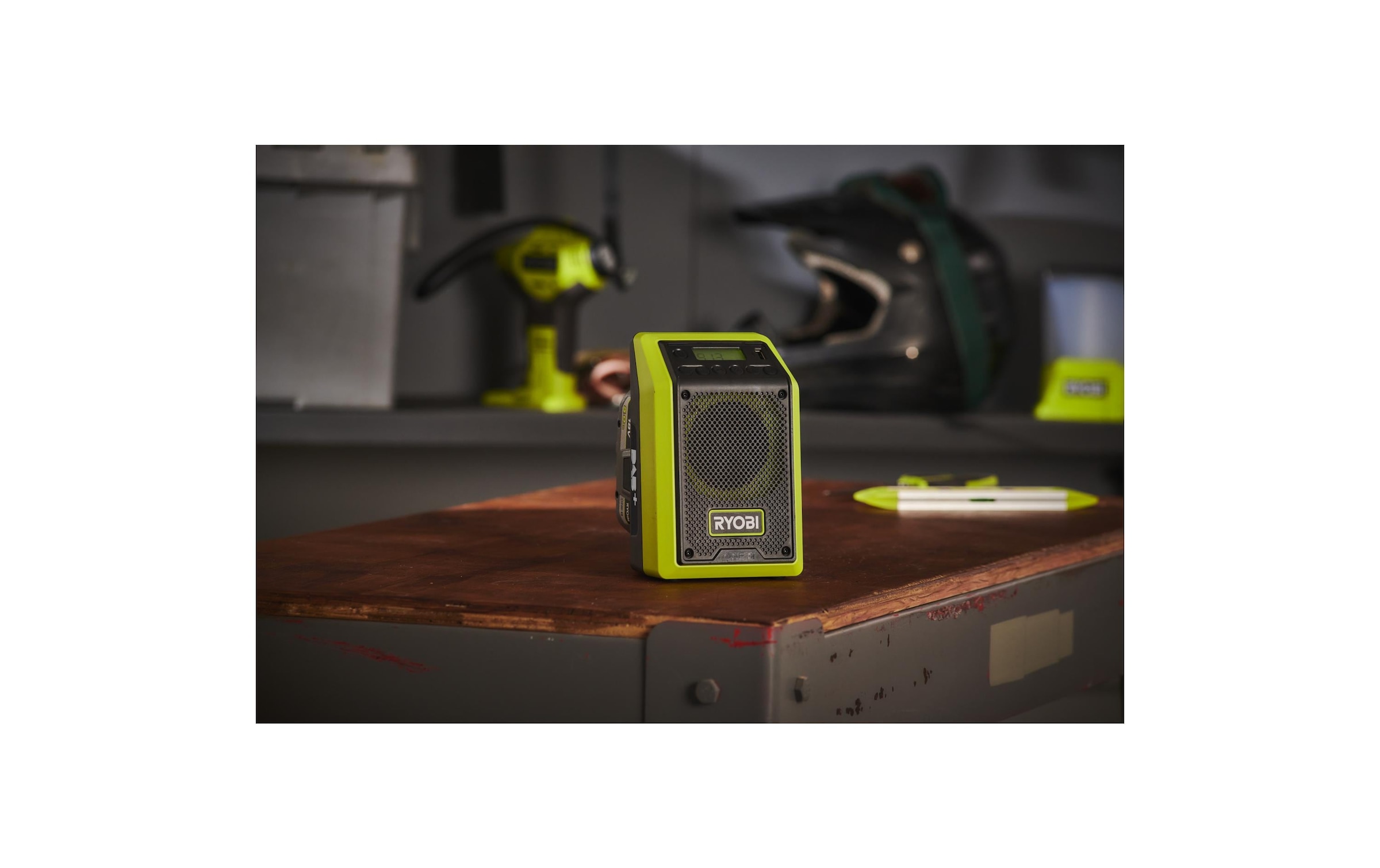 RYOBI Baustellenradio »RYOBI RRDAB18-0, 18 V, Solo« (Bluetooth AM-Tuner | Digitalradio (DAB+) | FM-Tuner )