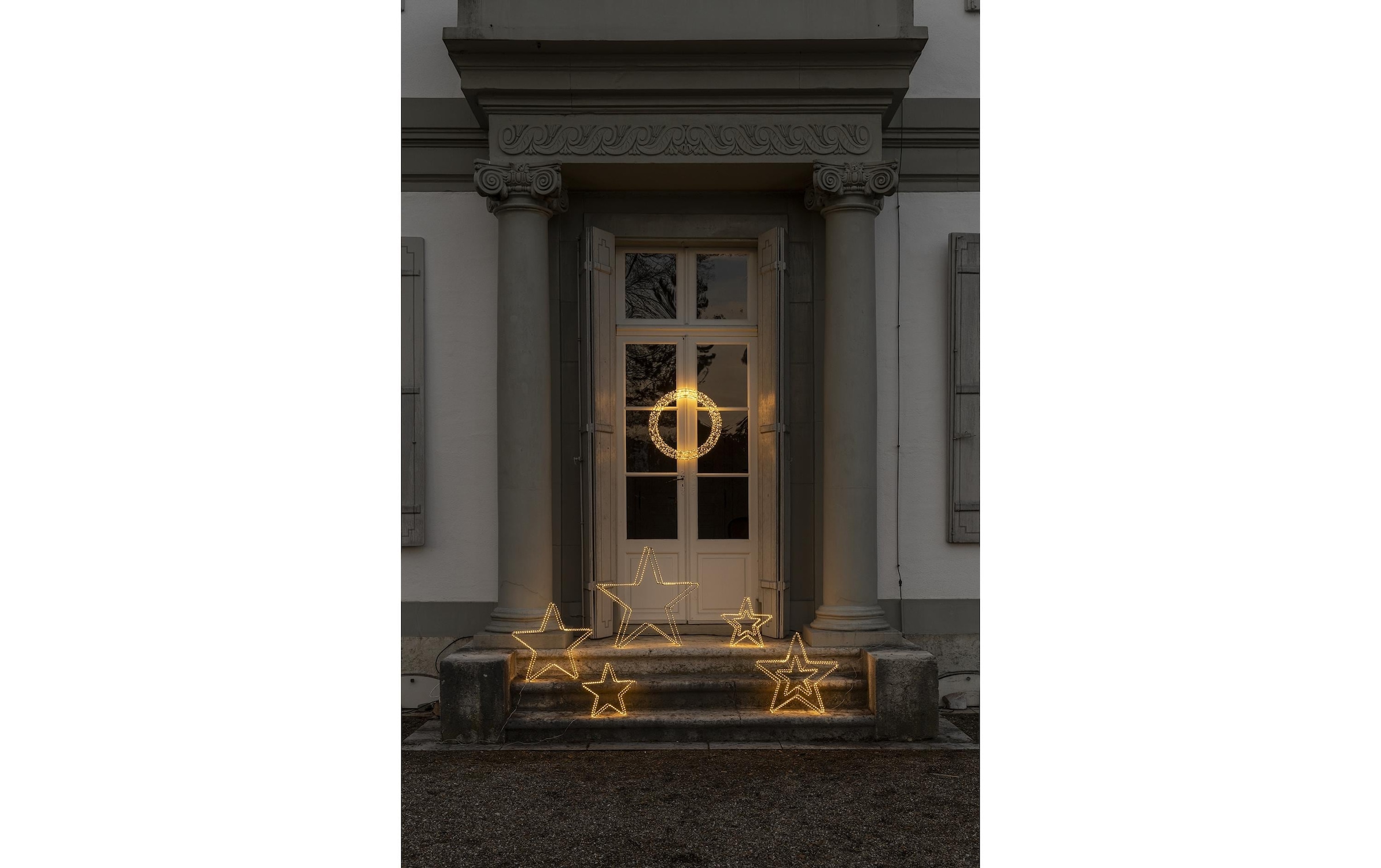 bequem Nero 58cm« STT 3D Dekofigur LED »Dekoration kaufen Double Star