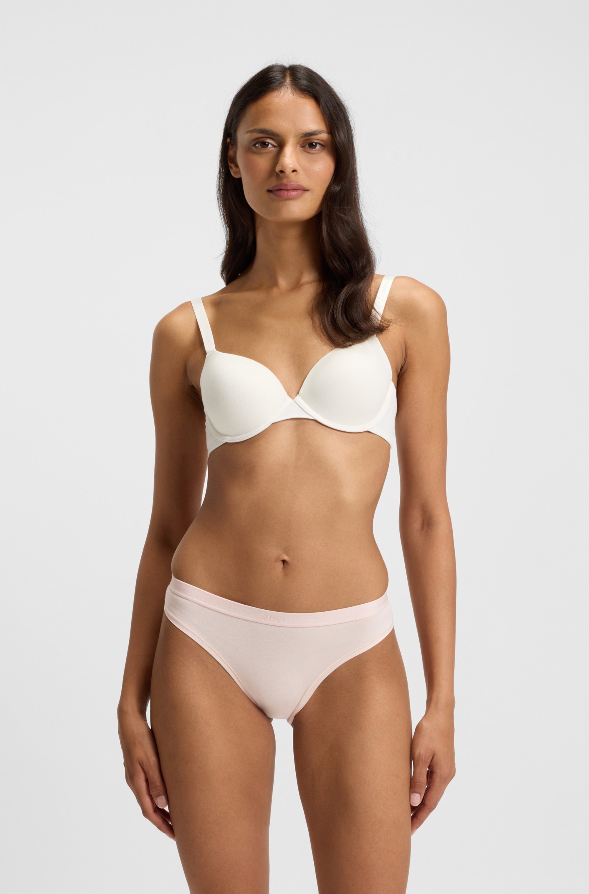 BOSS Slip »3P BRIEF« Packung, 3er, 3 cuis mit elastischen Logobund