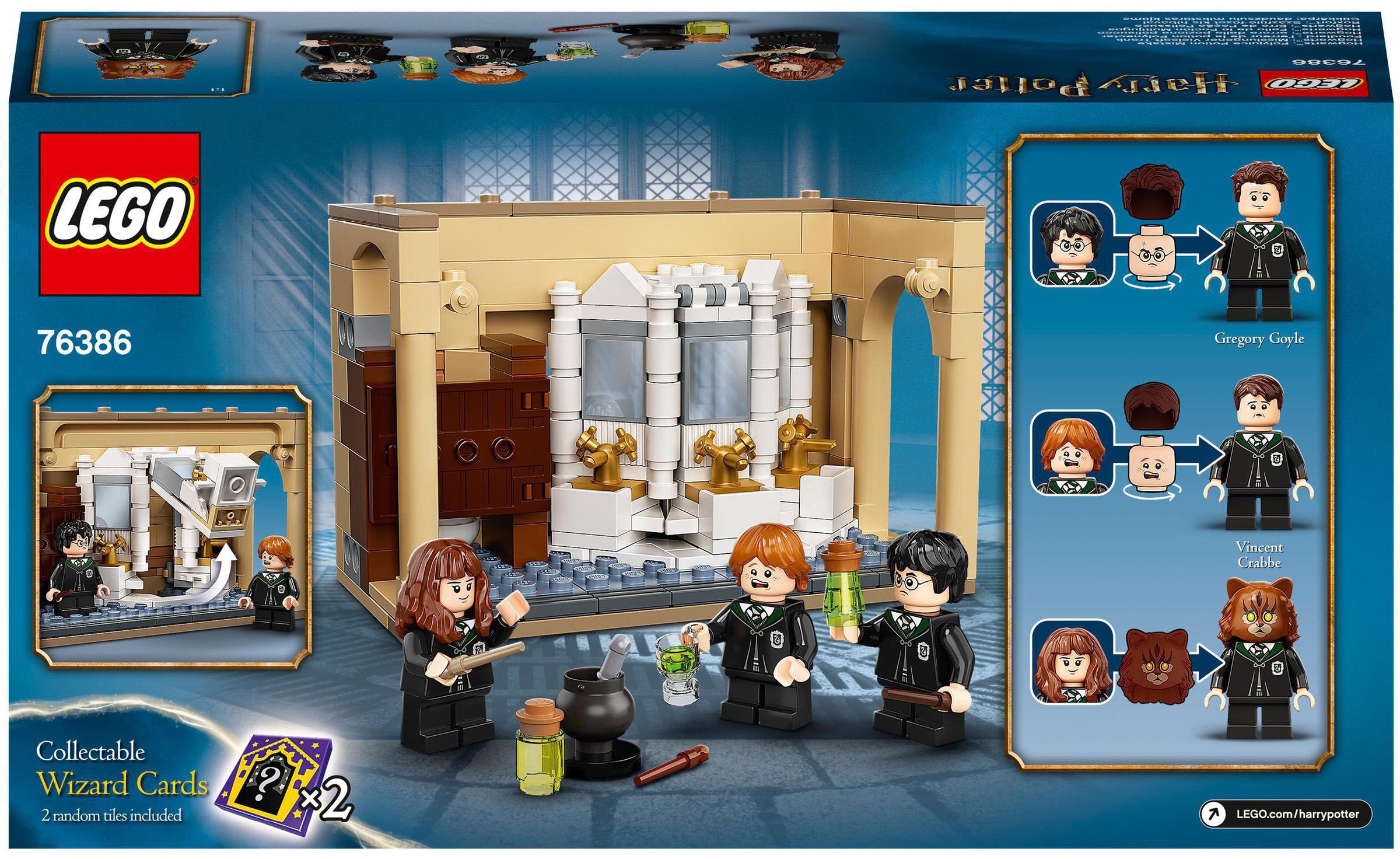 LEGO® Konstruktionsspielsteine »Hogwarts™: Misslungener Vielsaft-Trank (76386), LEGO® Harry Potter™«, (217 St.), Made in Europe