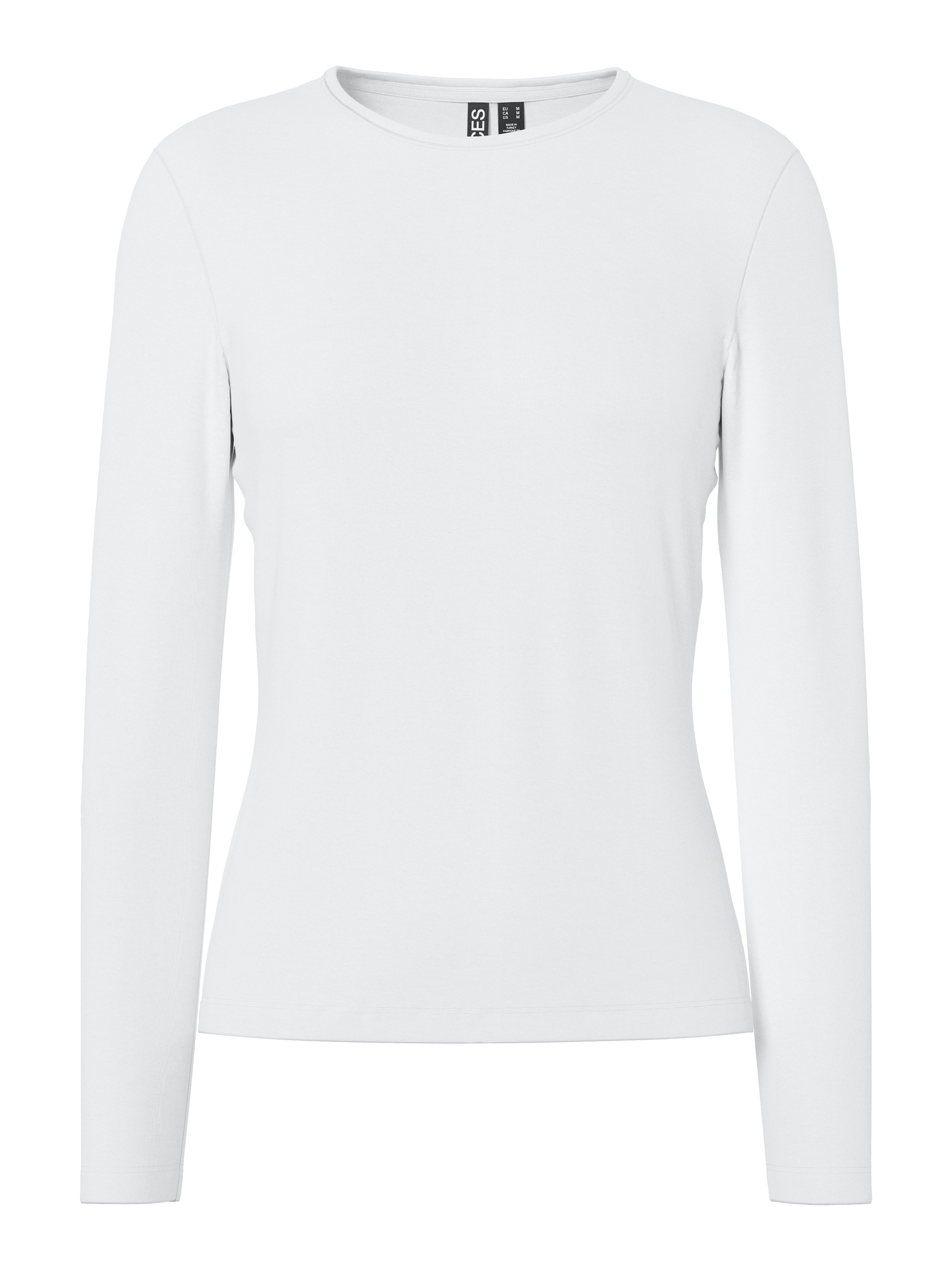 pieces T-shirt à manches longues »PCSIRENE LS TEE JRS NOOS« Mélange de coton, coupe slim