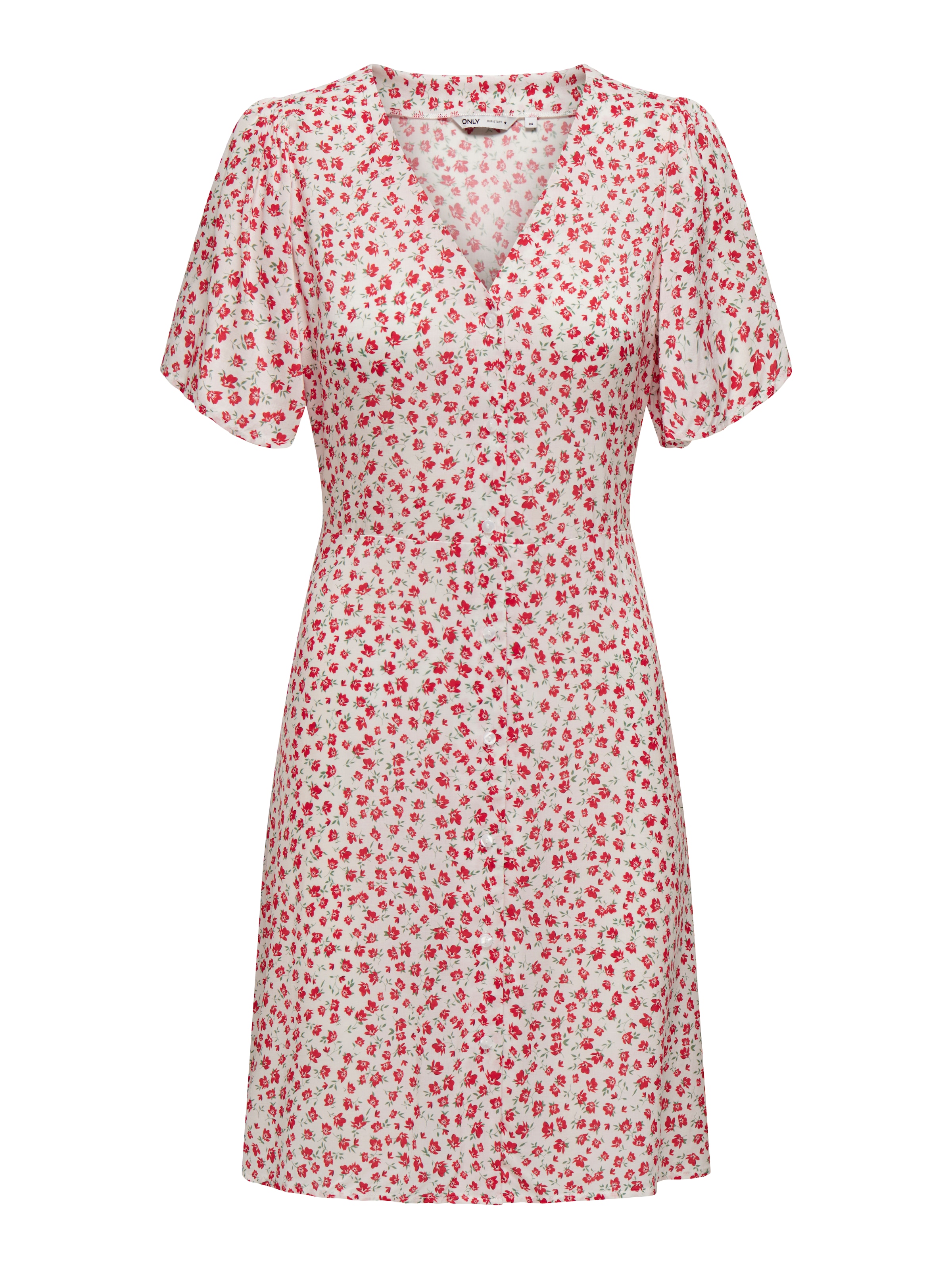 ONLY Minikleid »ONLEVIDA S/S SHORT DRESS WVN NOOS«, Sommerkleid