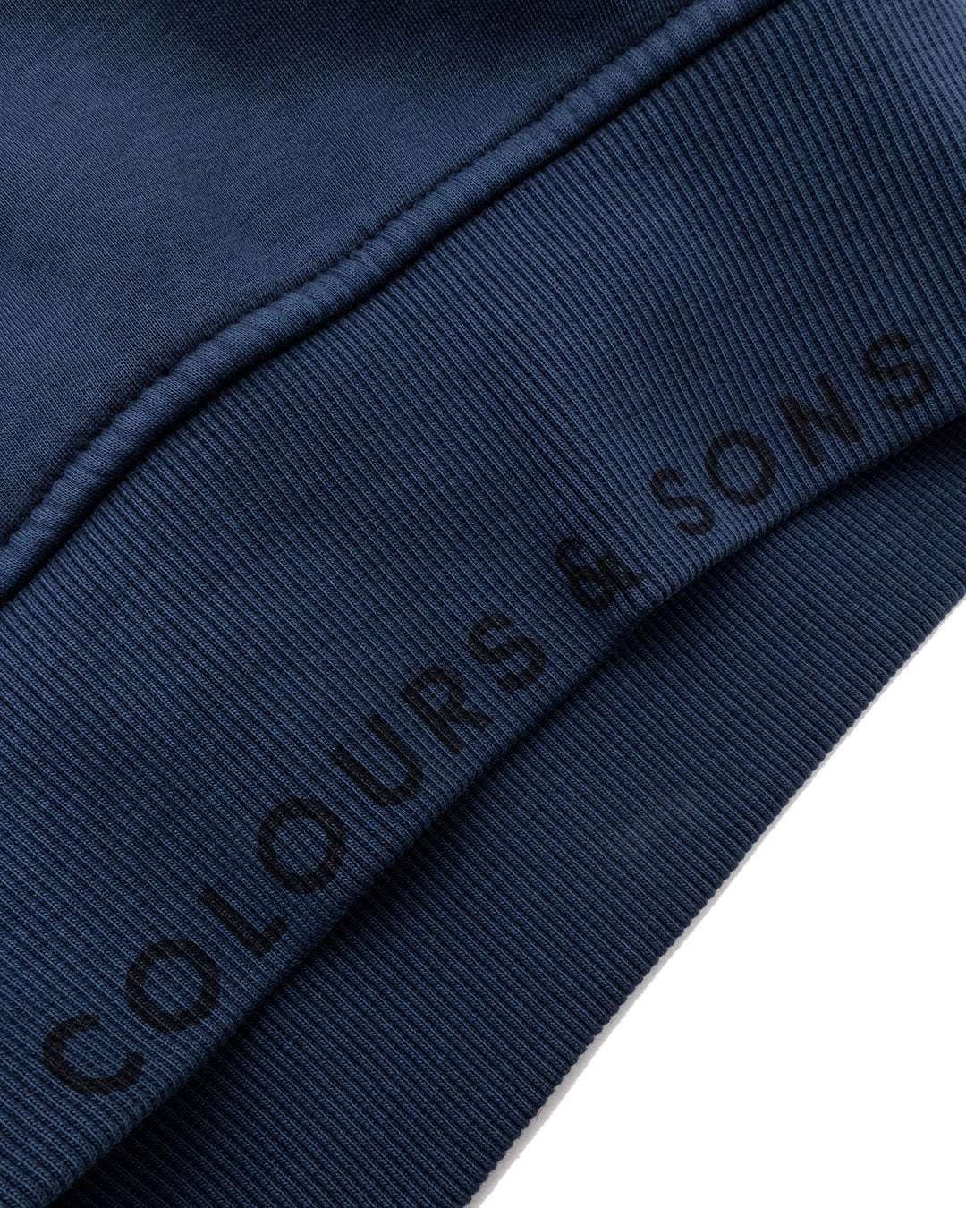 colours & sons Sweatjacke »Sweatjacke Zip Pigment Dyed«