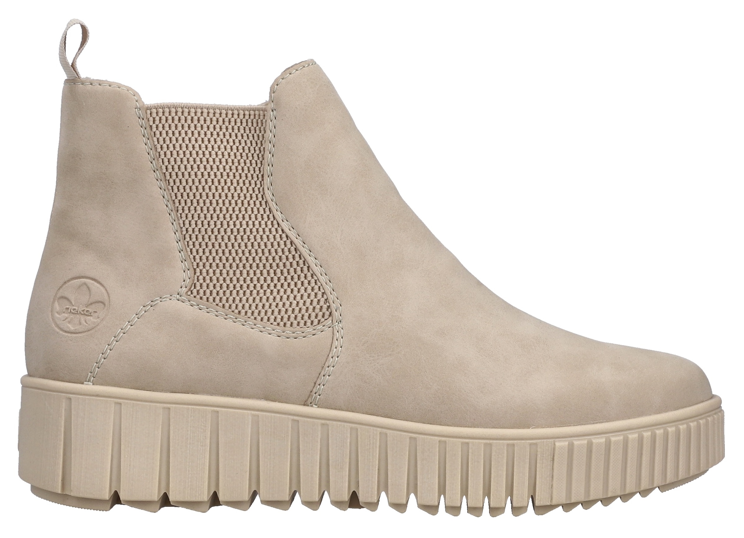 Rieker Bottes d'hiver  chelsea boots, sneakers à plateforme, bottines, fermeture éclair et stretch