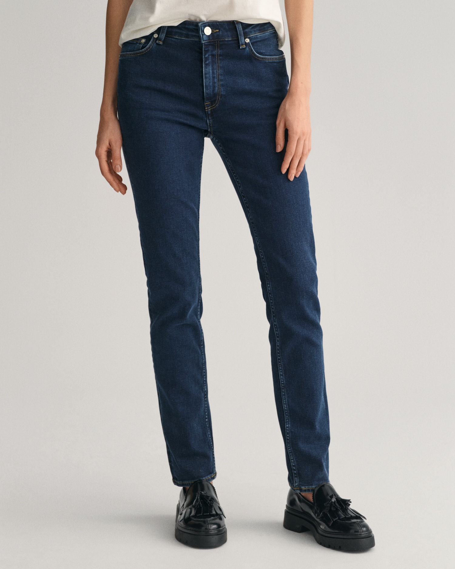 Gant Slim-fit-Jeans »SLIM SUPER STRETCH JEANS«, 5-Pocket-Style, hochelastisch