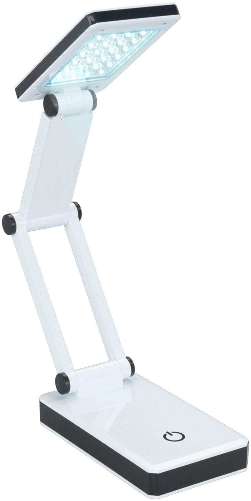 Image of Maximex LED Schreibtischlampe "faltbar" LED-Modul 1 Stk. Neutralweiss LED Lampe, stufenlos verstellbar, USB-Port oder Batteriebetrieb