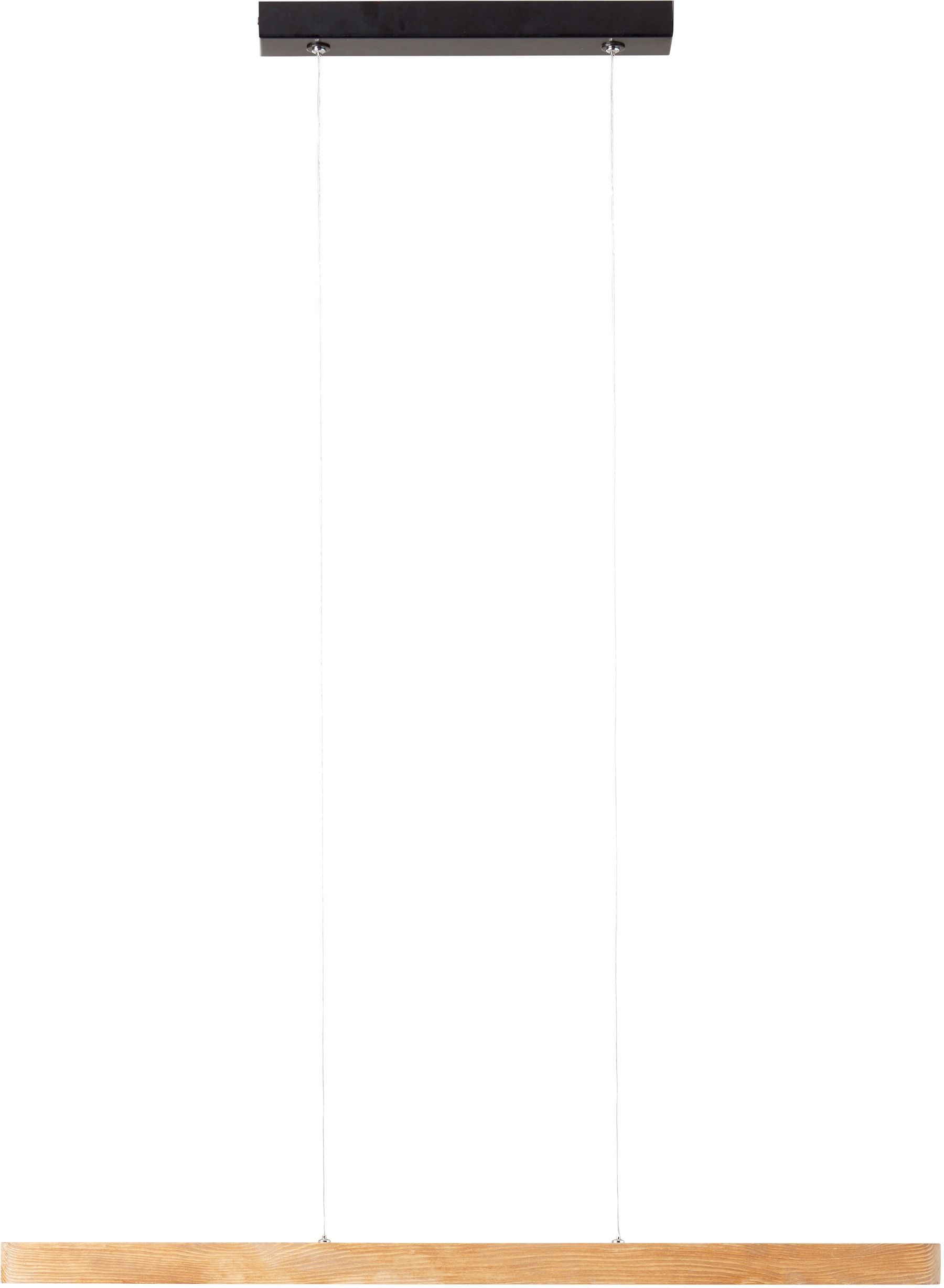 Image of Brilliant Leuchten LED Pendelleuchte »Ainara«, LED-Modul, 1 St., Warmweiss, 1 x LED, 10,5W, kiefer braun gebeizt/schwarz bei Ackermann Versand Schweiz