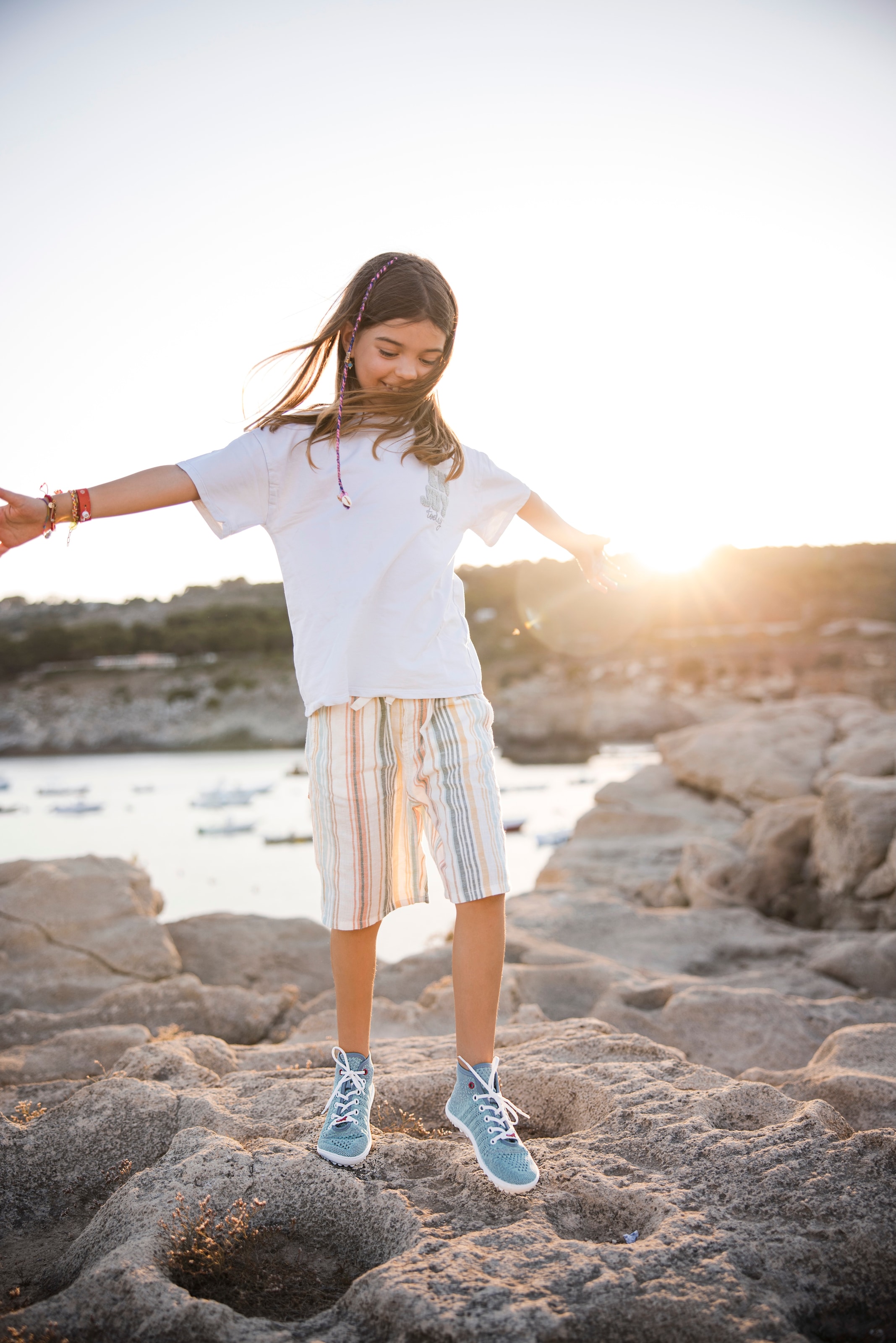 Leguano Chaussures pieds nus »leguanito go«  , Schnürer, High-Top-Sneaker mit biegsamer LIFOLIT®Sohle