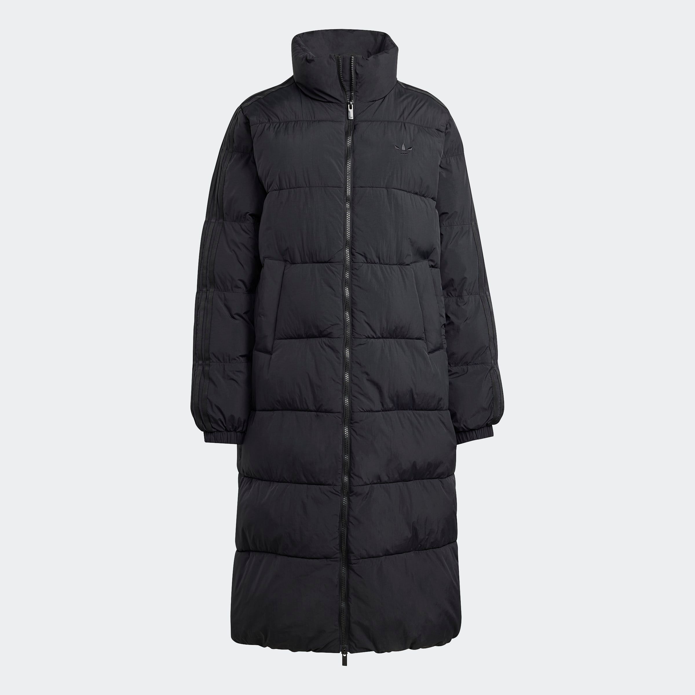 adidas Originals Winterjacke »LONG PUFFER« Langer Mantel aus Kunstdaunen