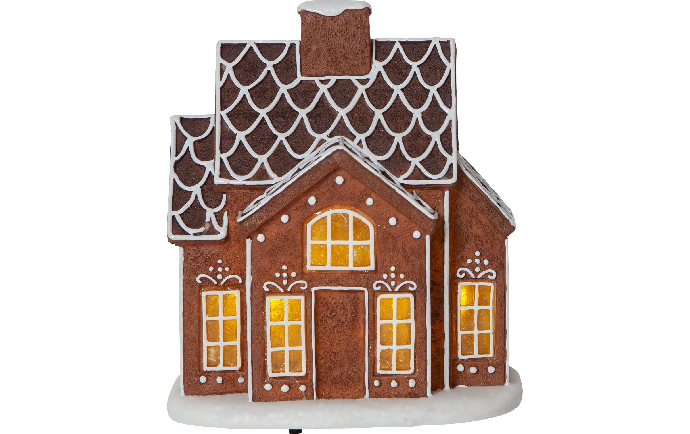 Image of Dekofigur "Dekorativer Szenerie Gingerville, Warmweiss"