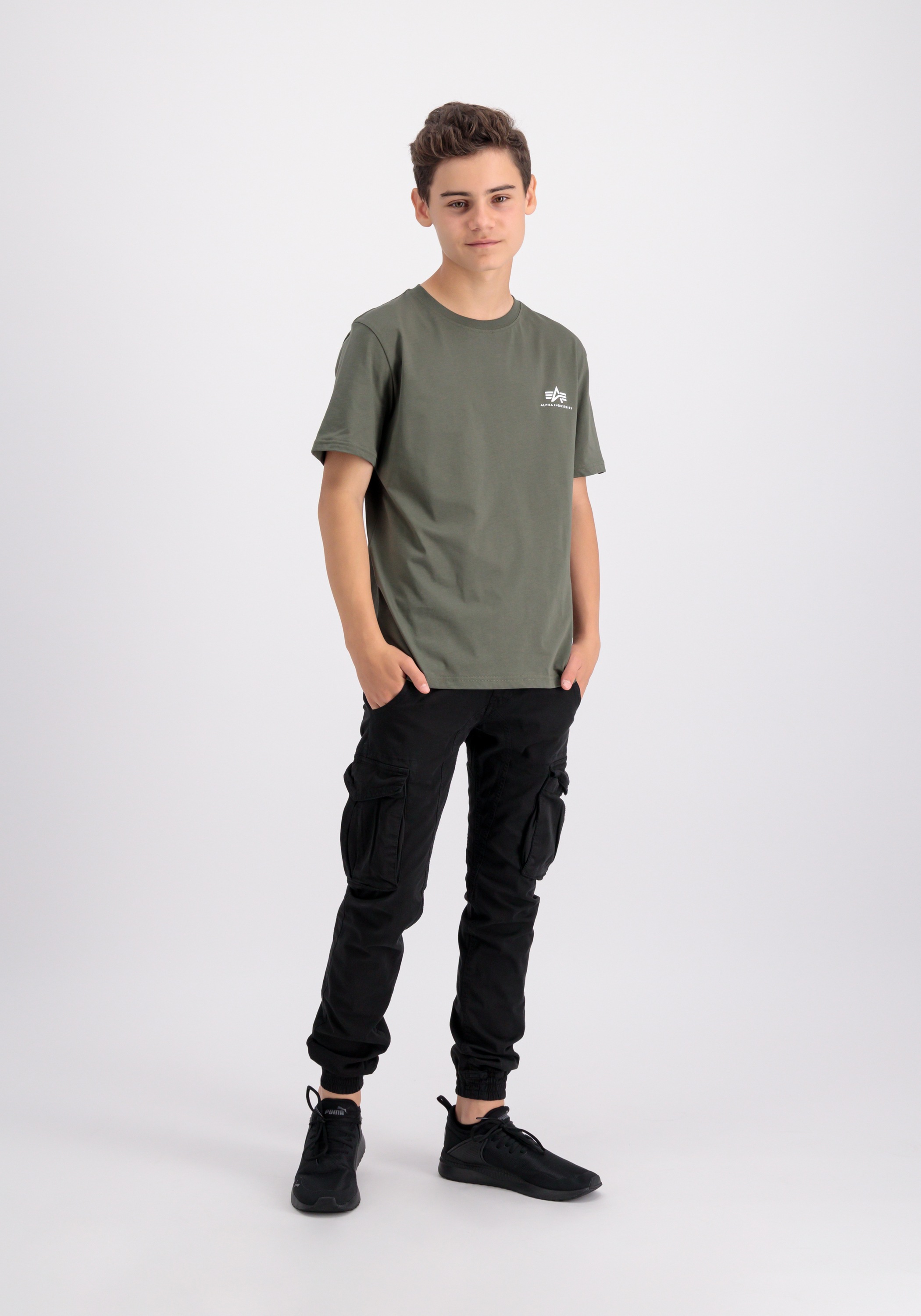 Alpha Industries T-Shirt »Alpha Industries Kids - T-Shirts Basic T-Shirt SL K«