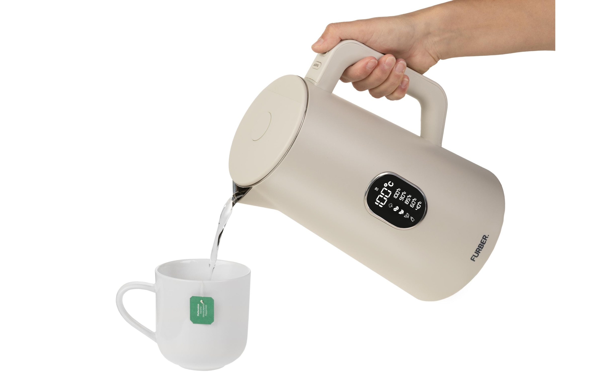 FURBER Wasserkocher »Veloce, 1,5 L« 1,5 l 1800 W