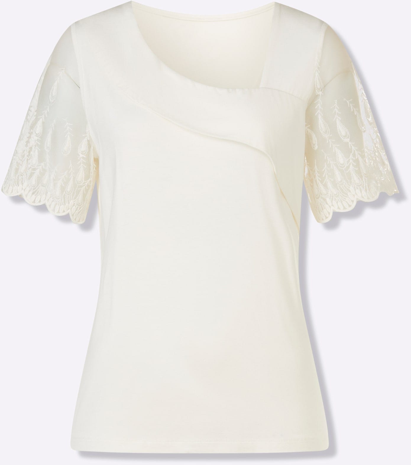 heine Spitzenshirt »Spitzen-Shirt« 1 tlg.