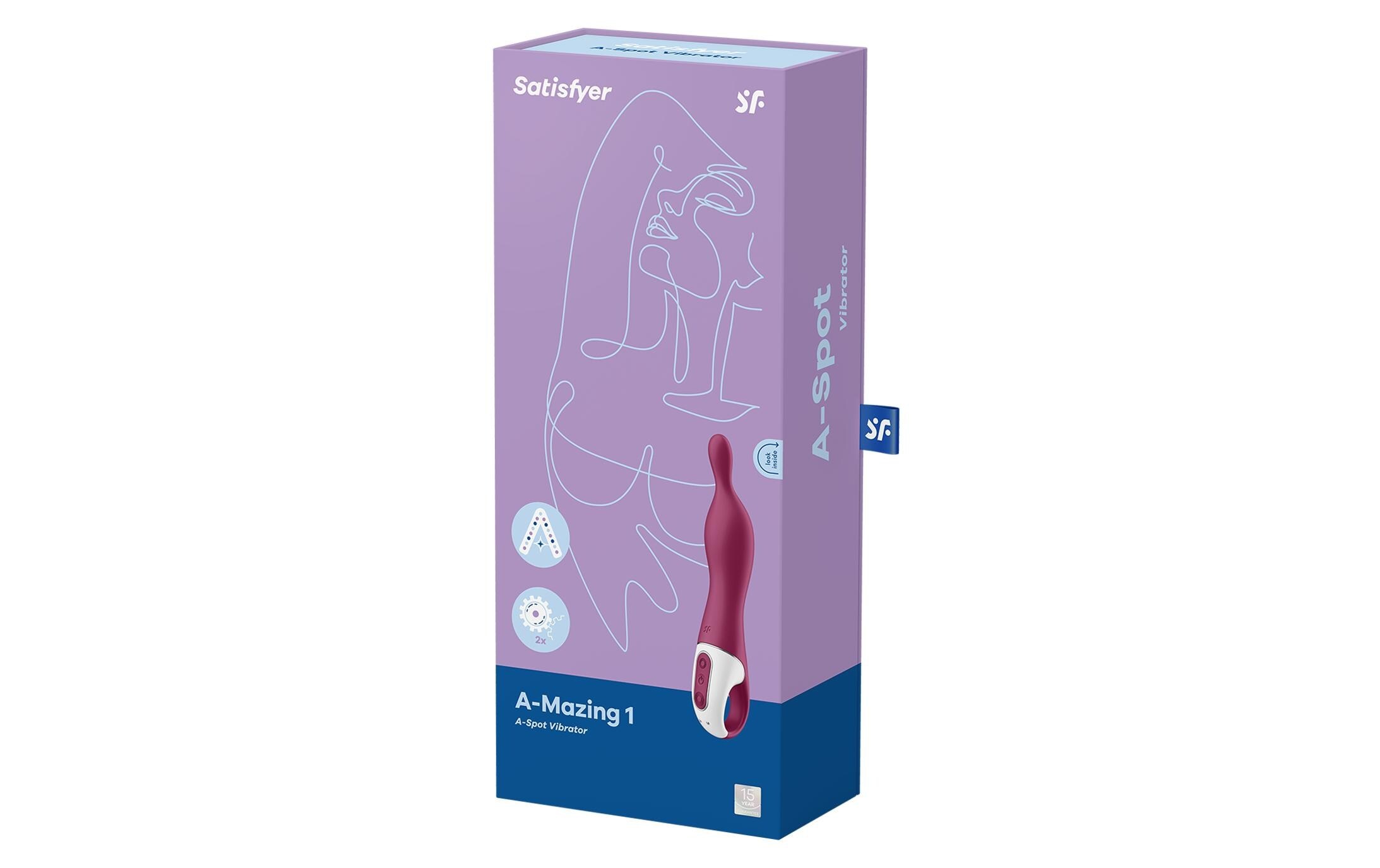 Satisfyer Vibrator »A-Mazing 1 borde«, (1 tlg.)