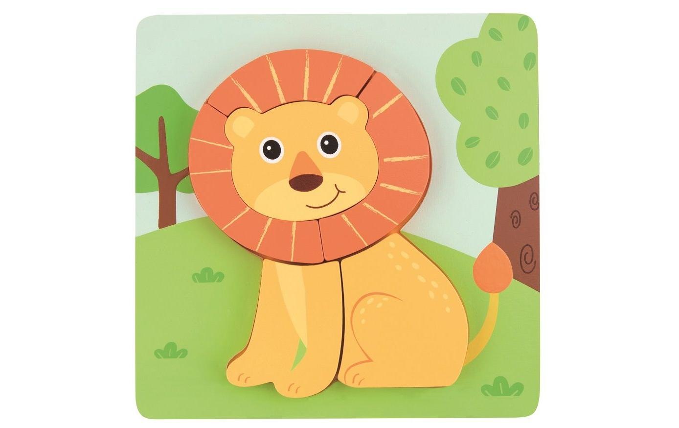 Spielba Puzzle »mit 4 Tieren«