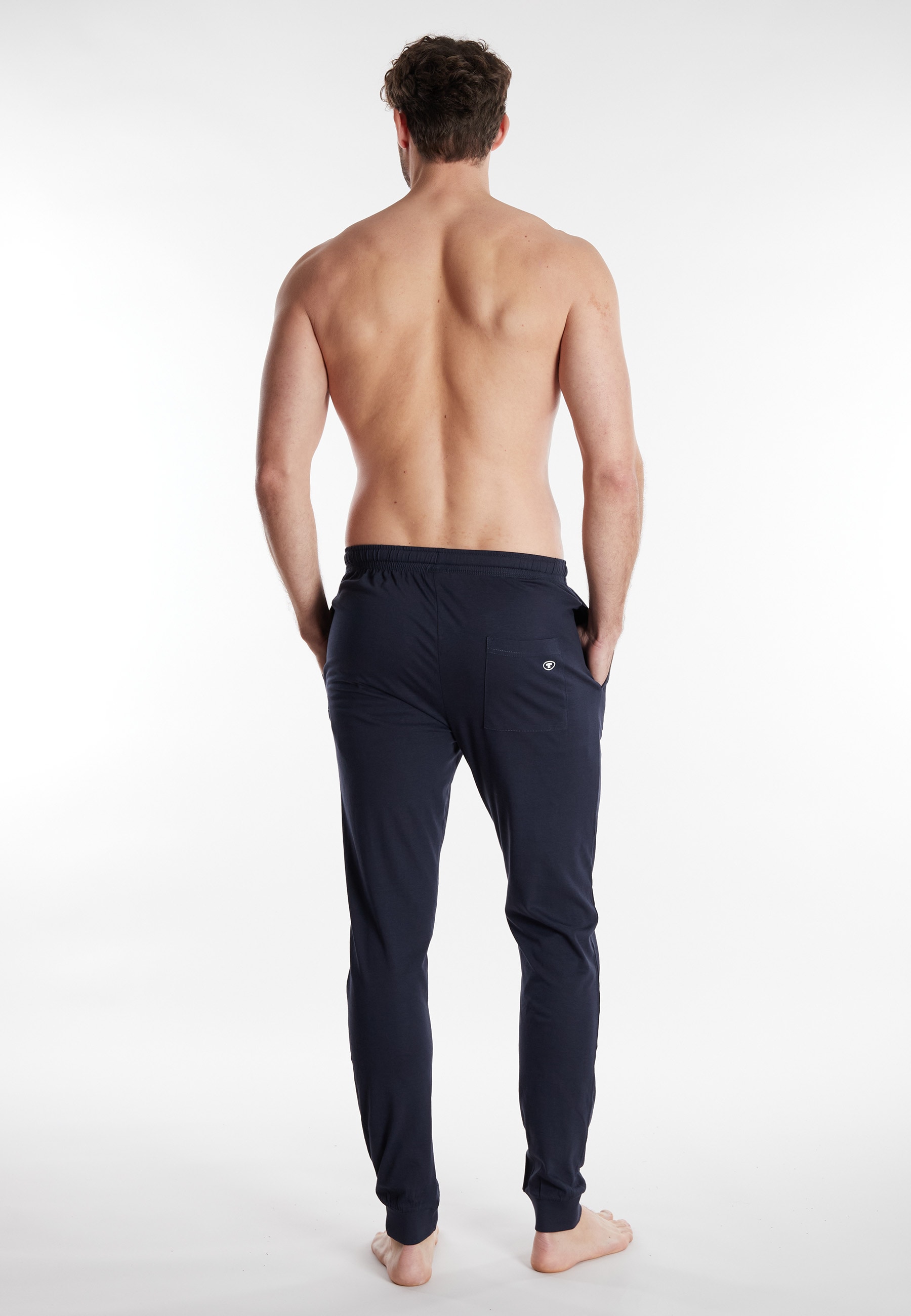 TOM TAILOR Pantalon de pyjama »Cansas«  Bindeband, Seitentaschen, schmaler Fit, bequem, weich, atmungsaktiv