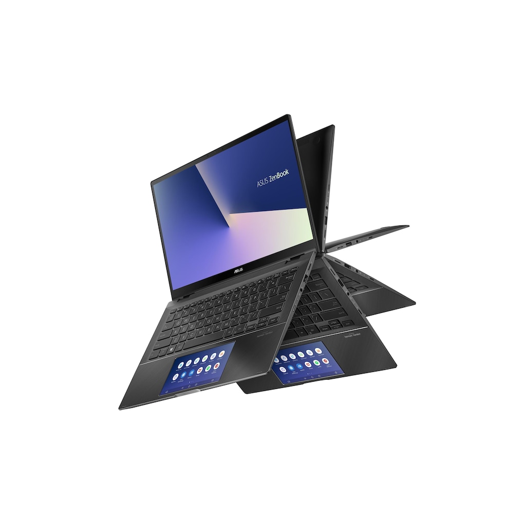 Asus Netbook »ZenBook Flip 14 UX463FL-AI025R«, 35,56 cm, / 14 Zoll, Intel, Core i7, GeForce MX250, - GB HDD, 1000 GB SSD