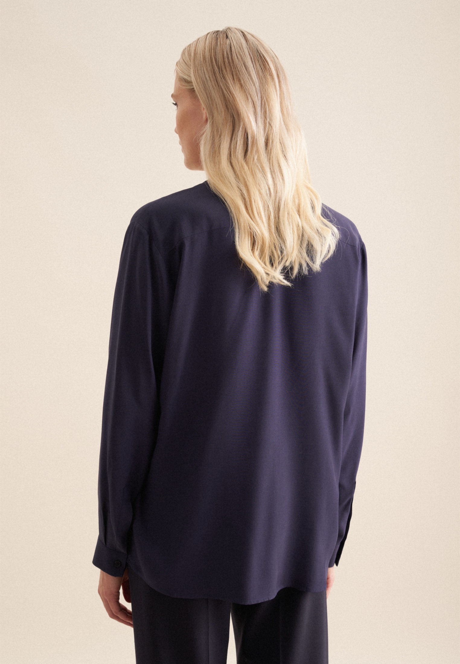 seidensticker Klassische Bluse »Schwarze Rose«, Tunika Uni