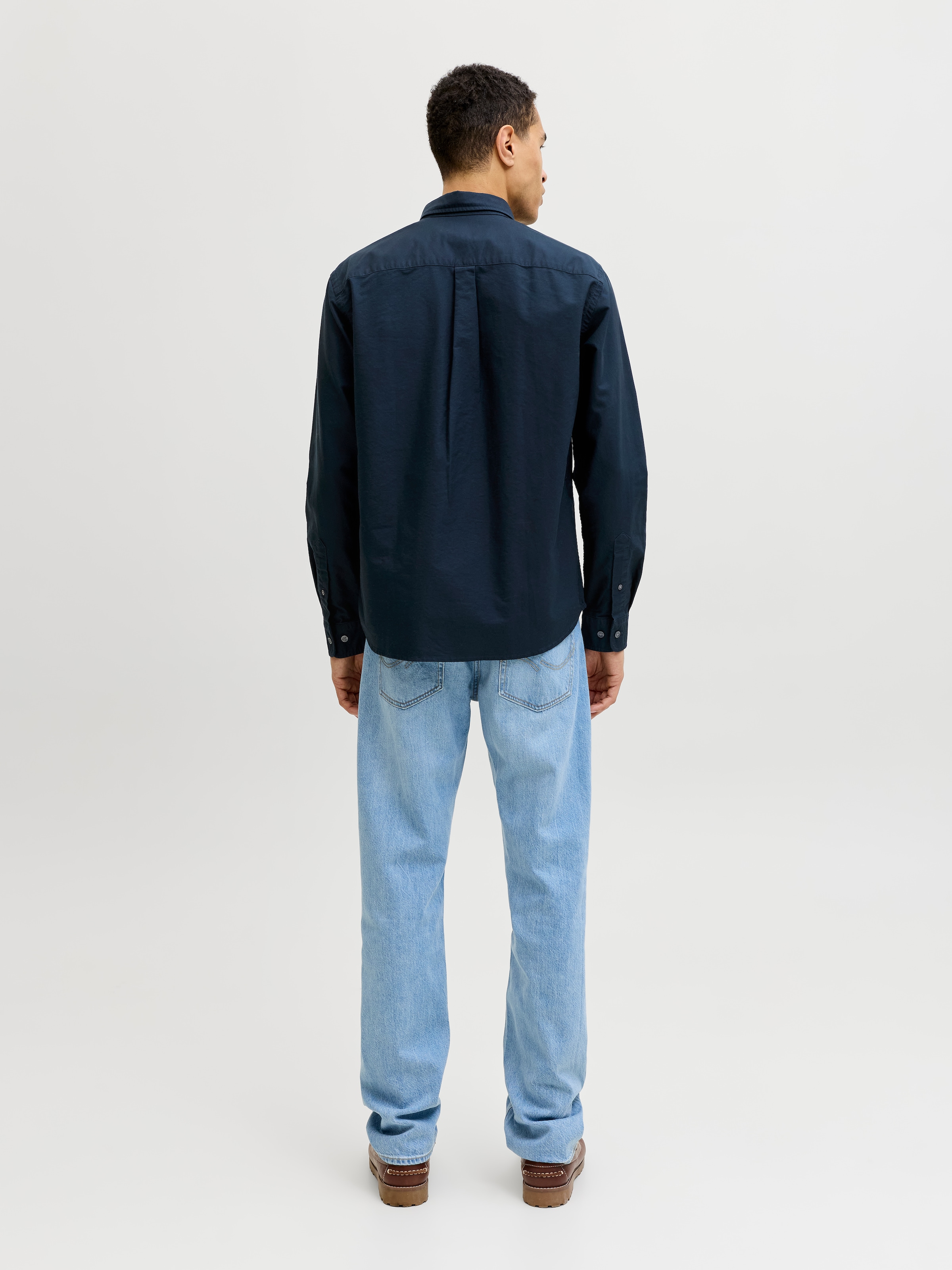 Jack & Jones Chemise à manches longues »JPRBLUHARVEY OXFORD L/S SHIRT SN« Baumwolle, regular fit